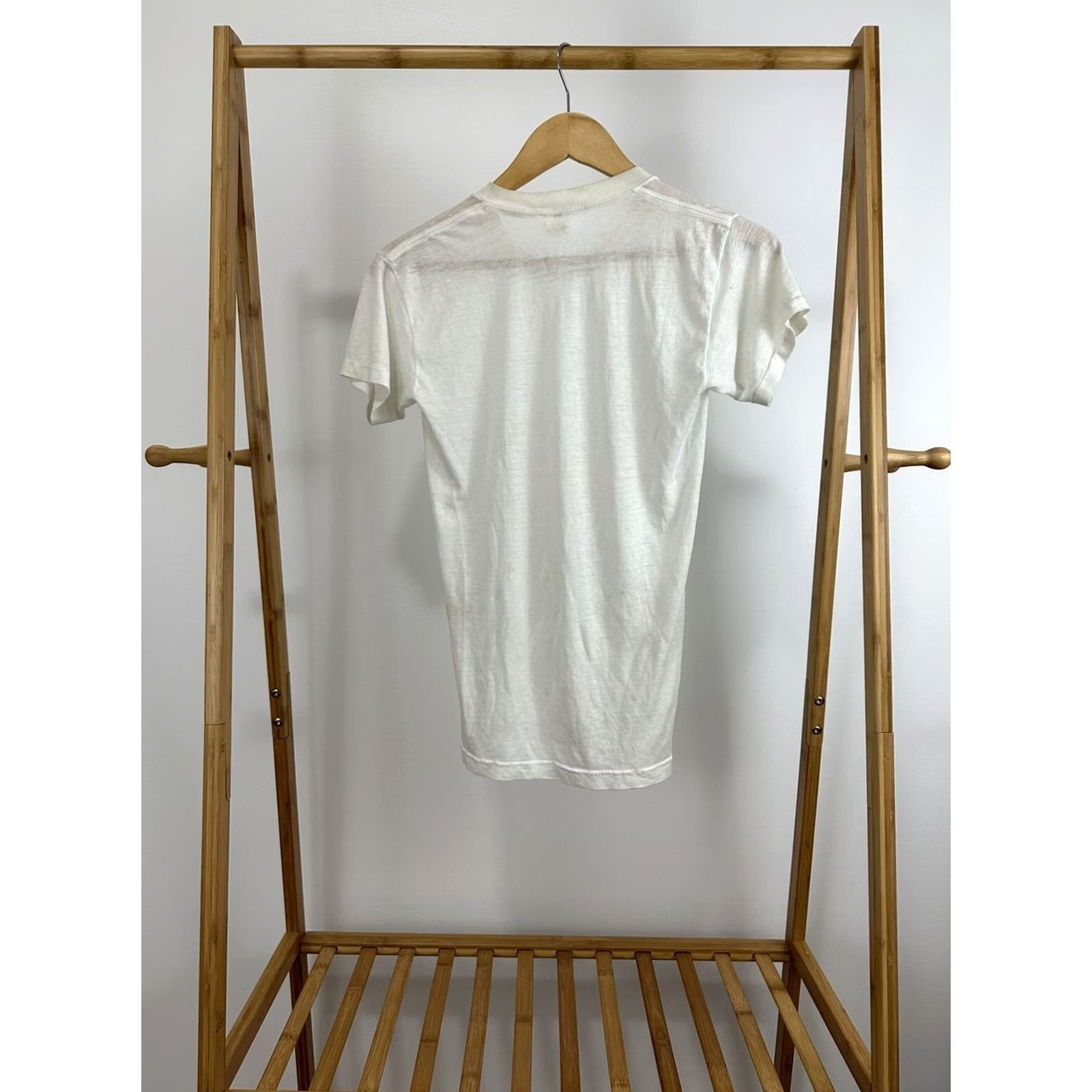 Vintage VTG Andhurst T-Shirt White 80s Burnout Single Stitch Size S Mens Shirts Size US S / EU 44-46 / 1 - 3 Thumbnail