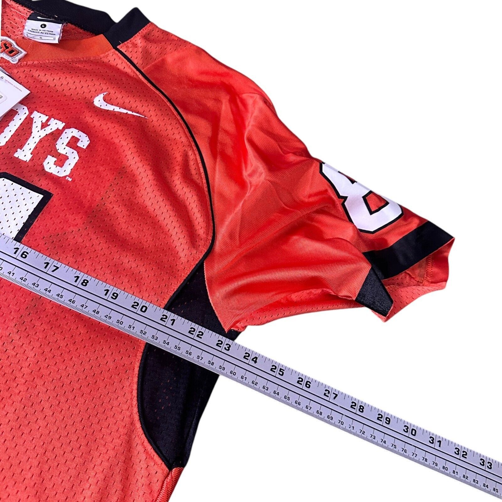 Nike Vintage Nike Oklahoma State #81 Football Jersey Men L Orange Size US L / EU 52-54 / 3 - 10 Thumbnail