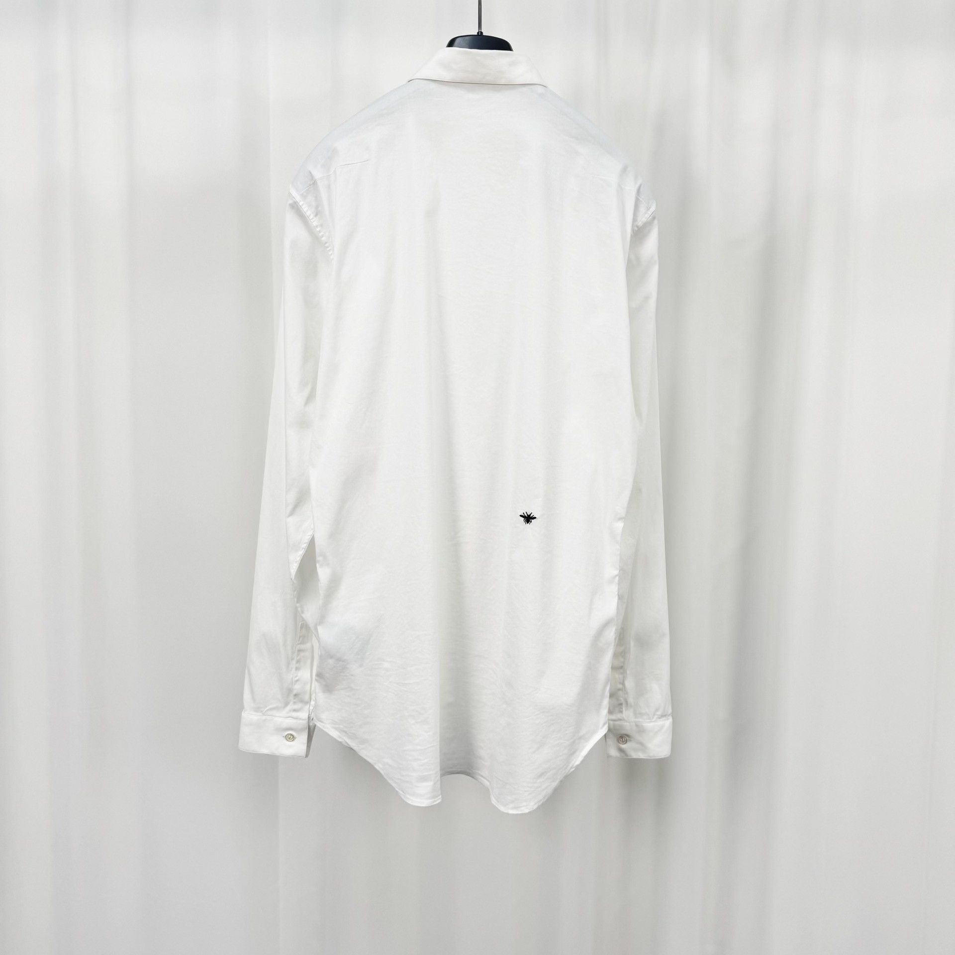 Dior Dior Embroidered Bee Long Sleeve Shirt Size US M / EU 48-50 / 2 - 2 Thumbnail