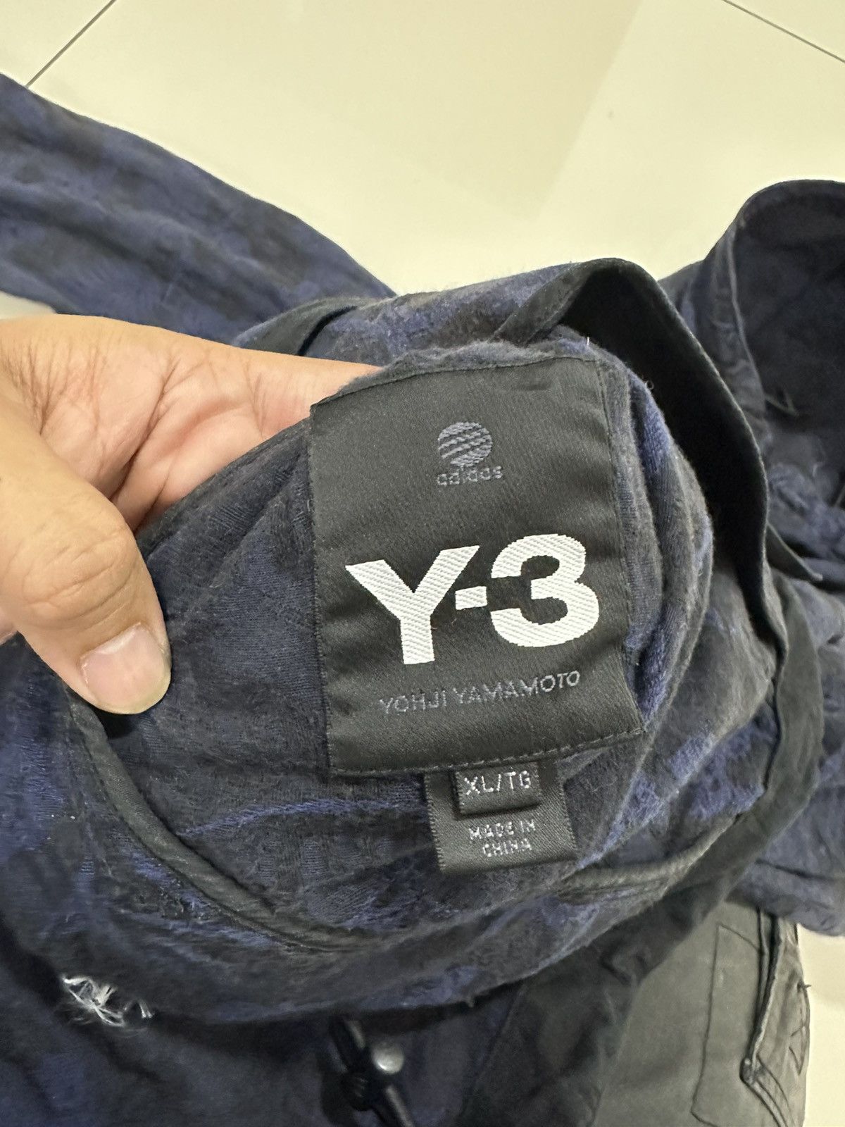 Yohji Yamamoto Yohji Yamamoto X Adidas Y-3 Hoodie Jacket Floral Design Size US XL / EU 56 / 4 - 6 Thumbnail
