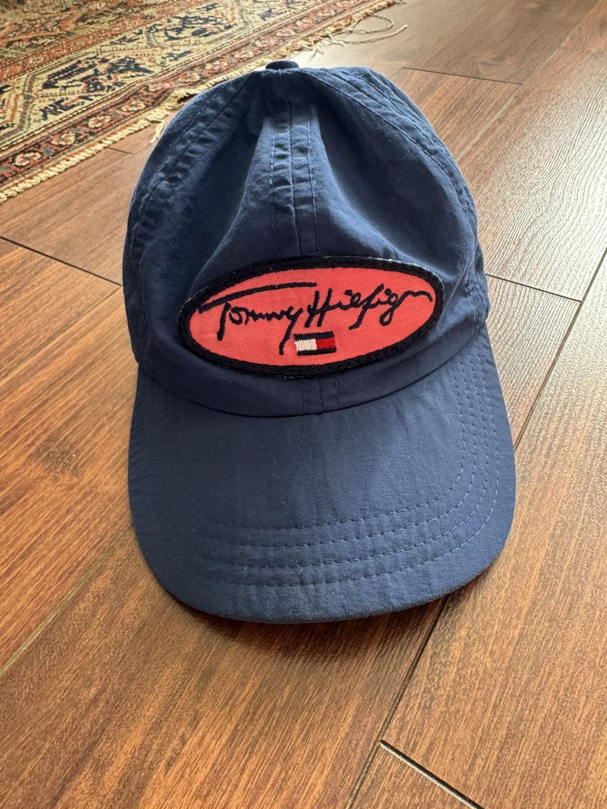 Tommy Hilfiger × Vintage Vintage made in USA Tommy Hilfiger hat Size ONE SIZE - 1 Thumbnail