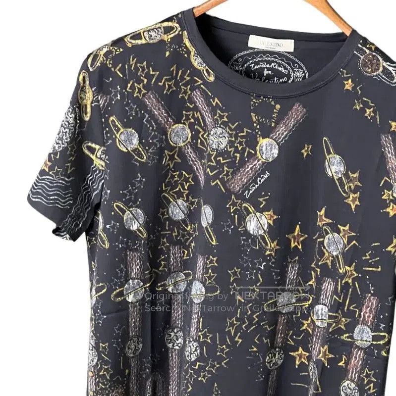 Valentino Valentino Multi-Color Printed Short Sleeve T-Shirt . Size US XS / EU 42 / 0 - 5 Thumbnail