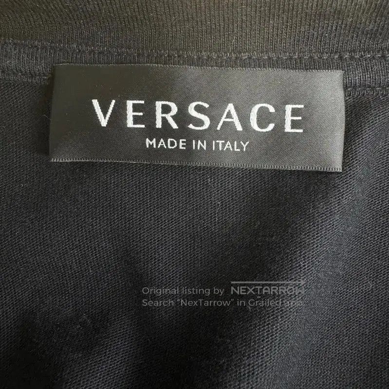 Versace Versace Black Cotton Women's T-Shirt . Size XXS / US 00 / IT 34 - 3 Thumbnail