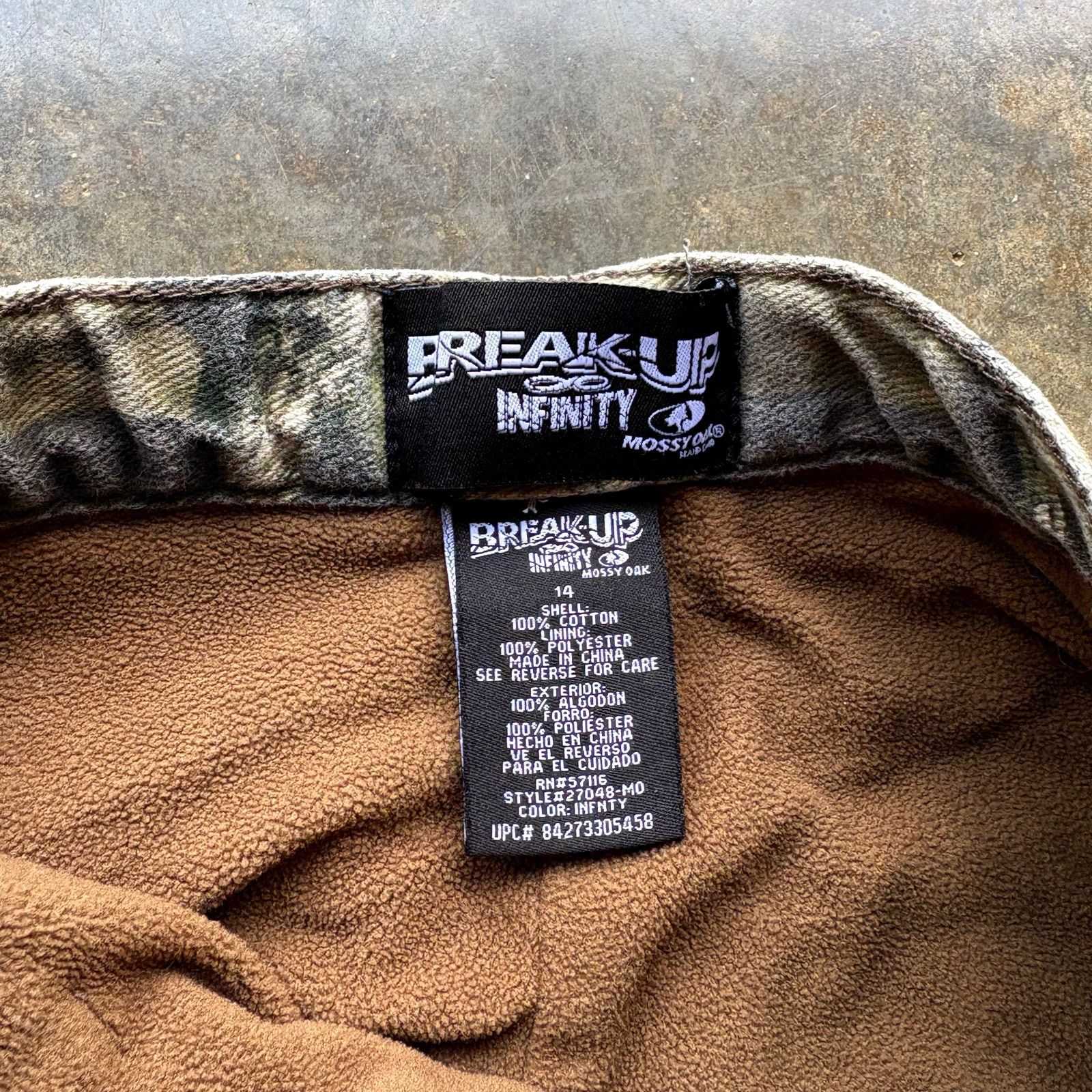Realtree Vintage 90s Realtree Break up camo lined jeans Size US 28 / EU 44 - 3 Thumbnail