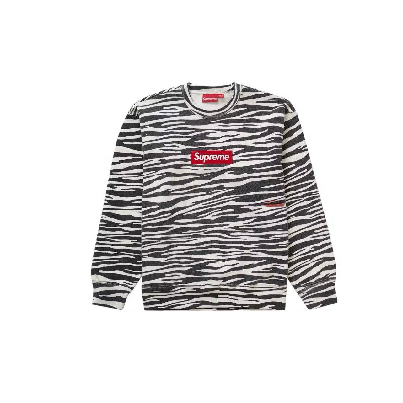 Supreme Small Box Crewneck Multi Dyed Supreme Small Box Crewneck