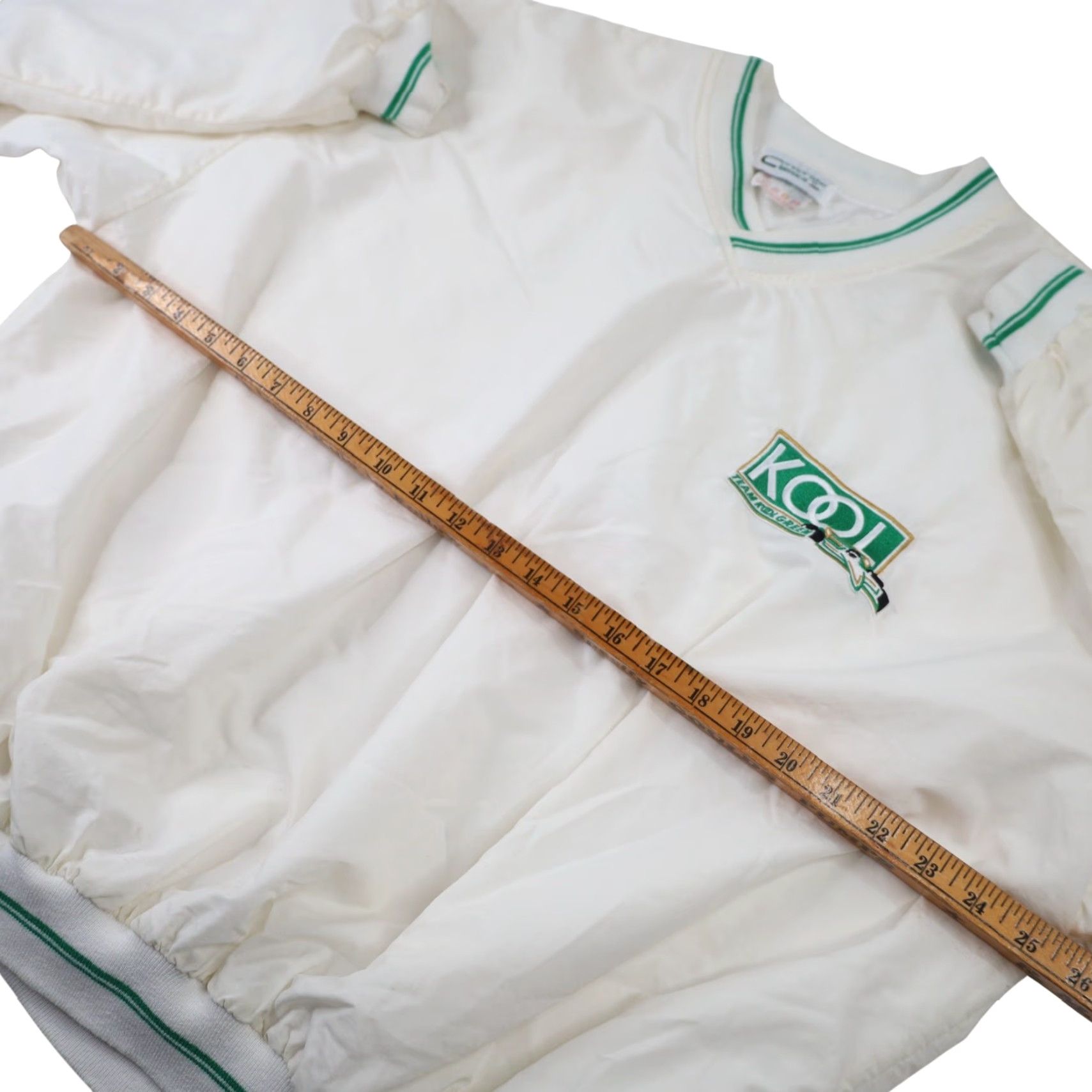 Vintage VINTAGE Kool Cigarettes Team Kool Green Racing Windbreaker Jacket XL White Mens Size US XL / EU 56 / 4 - 7 Thumbnail