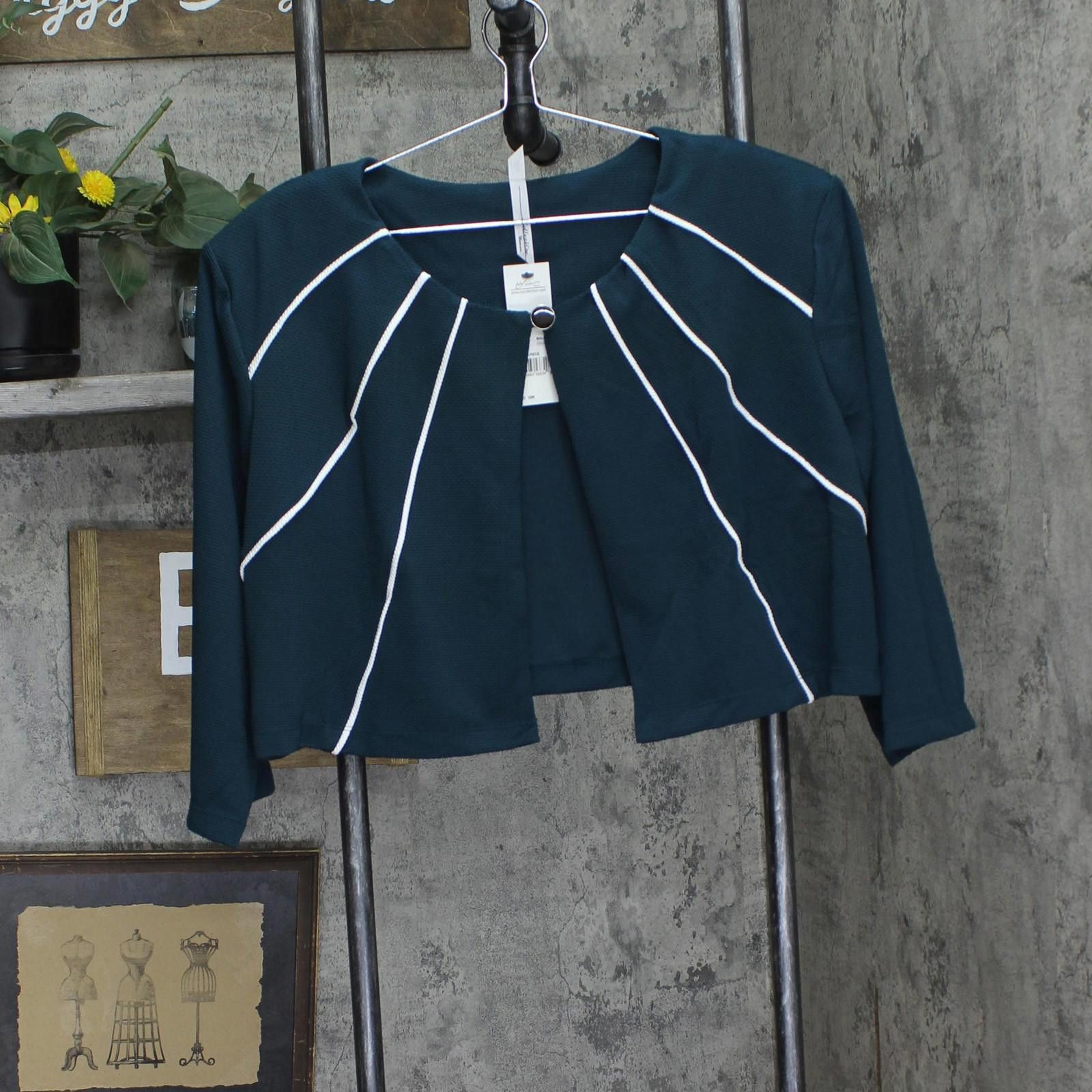 Other Nwt Ny Collection Sleeve Jacket And Dress Mallard Green 16w Size XXL / US 16-18 / IT 52-54 - 4 Thumbnail