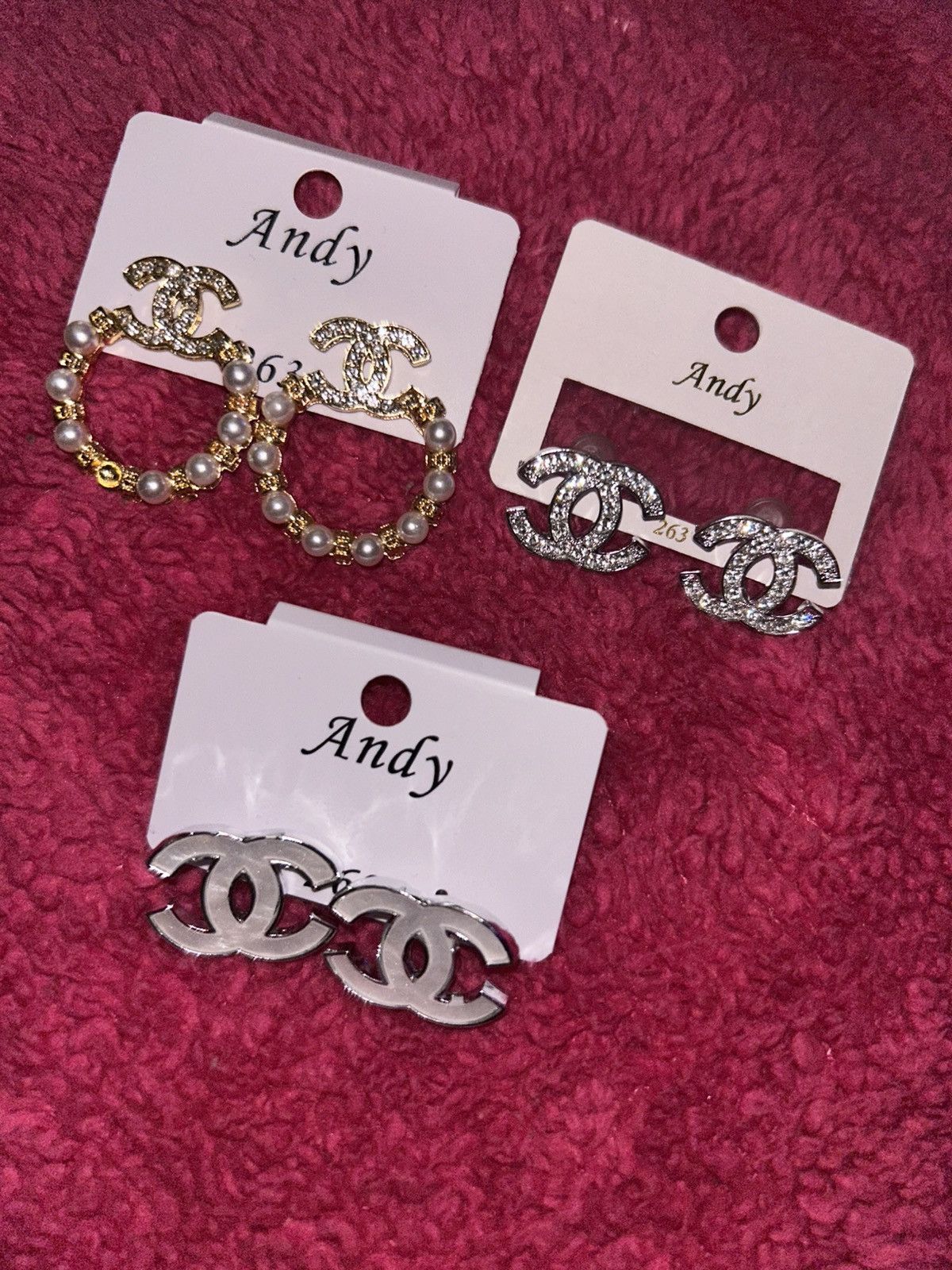 Other Chanel inspired earrings Size ONE SIZE - 4 Thumbnail