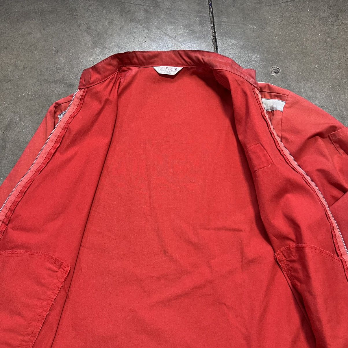 Vintage True Vintage 60s 70s Flight Jacket Zip Up Lightweight Boxy Size US L / EU 52-54 / 3 - 11 Thumbnail