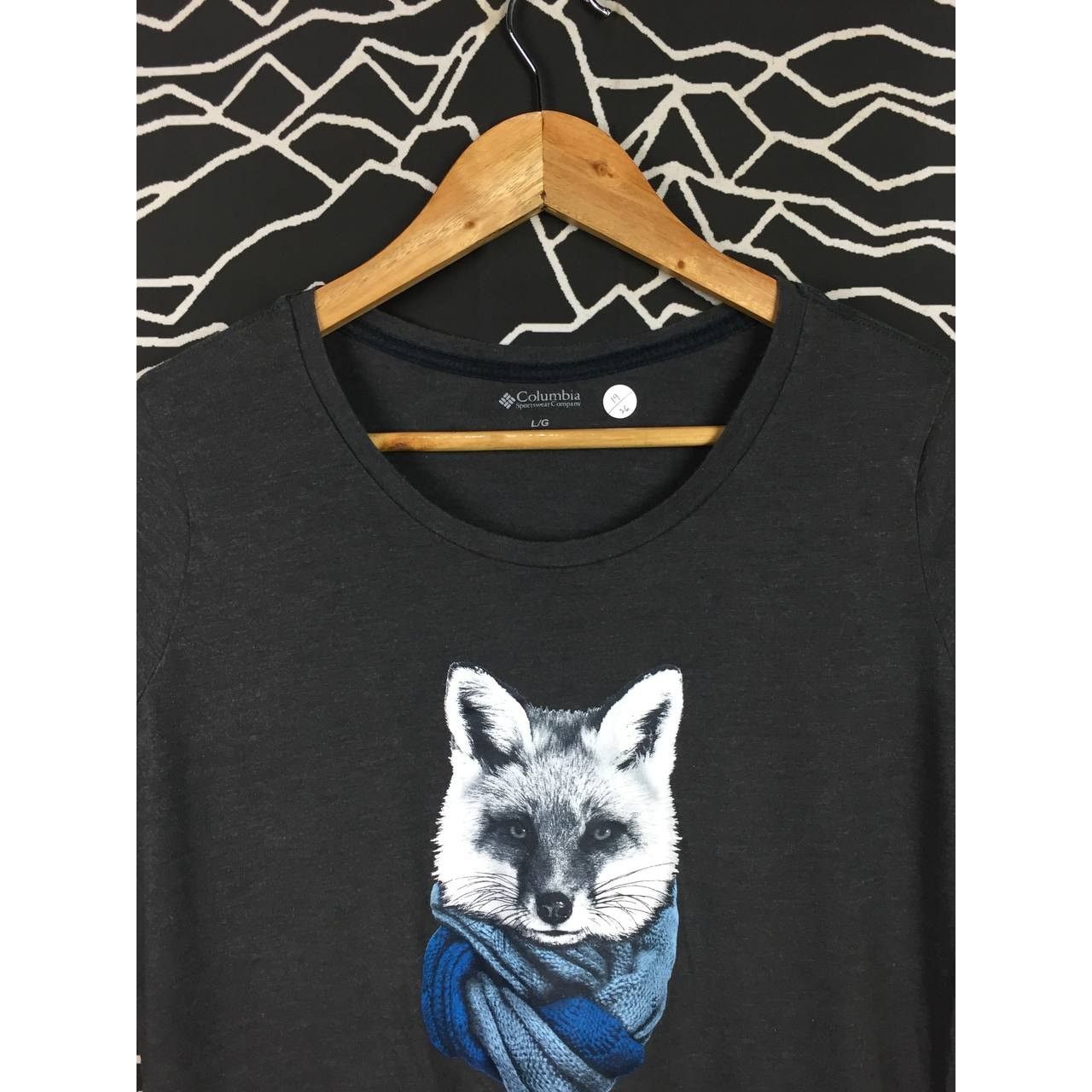 Columbia × Vintage Columbia Sportswear Company Foxy Graphic Outdoor Tee Size L / US 10 / IT 46 - 3 Thumbnail