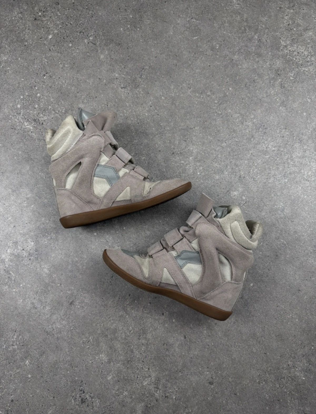 Isabel Marant Isabel Marant Bekett Wedge Sneakers Size US 7 / IT 37 - 1 Thumbnail