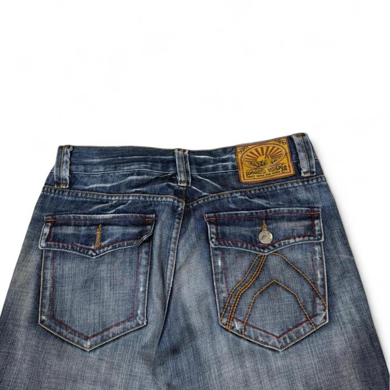 True Religion Vintage Buckaroo straight fit denim jeans Size US 32 / EU 48 - 3 Thumbnail