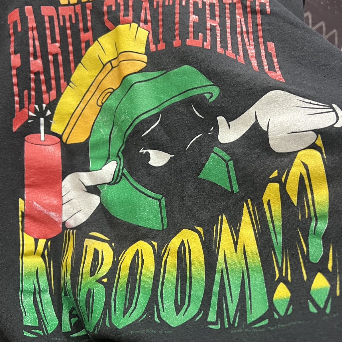 Warner Bros vintage marvin the martian looney tunes crewneck sweatshirt Size US M / EU 48-50 / 2 - 3 Thumbnail