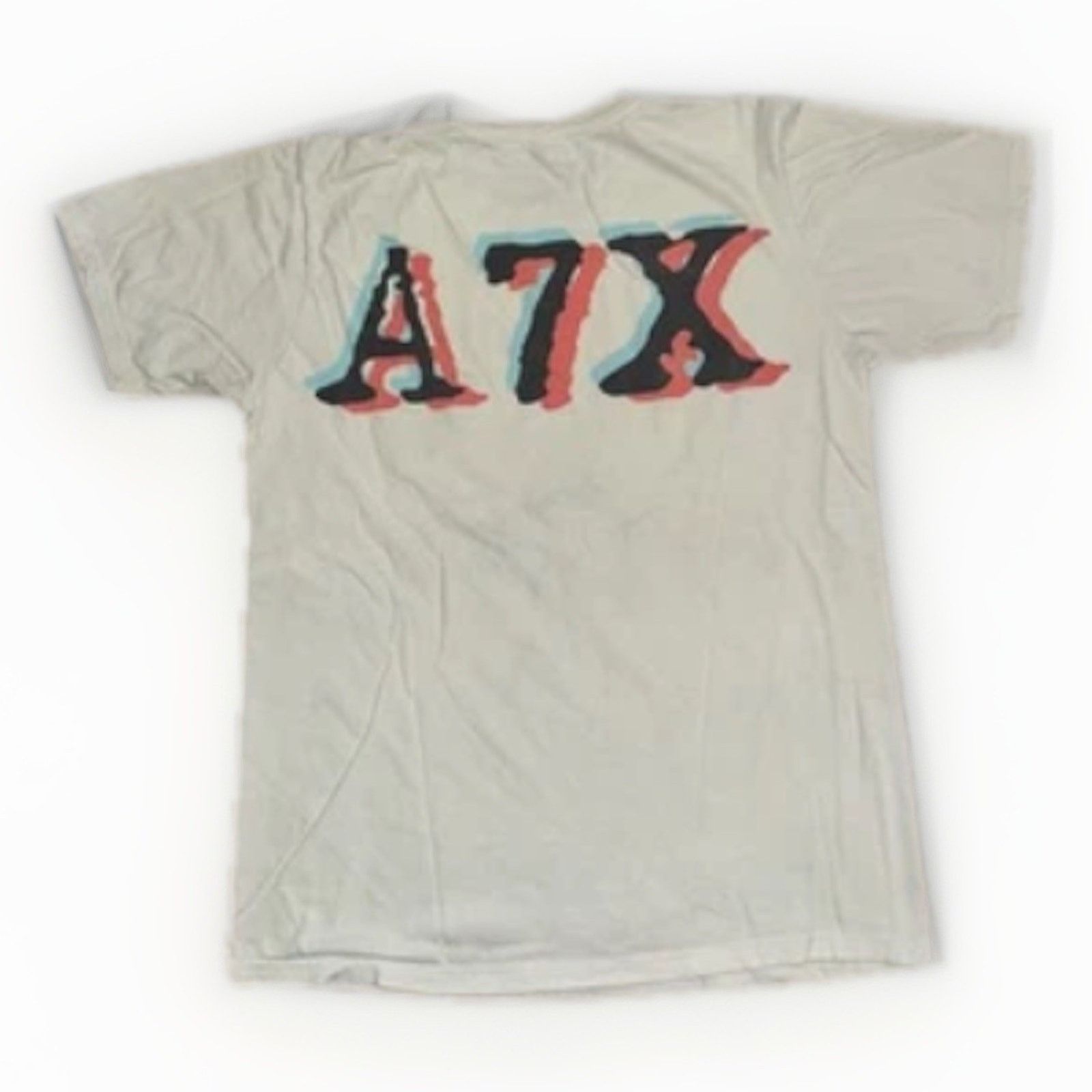Band Tees × Vintage Avenged Sevenfold Band T-Shirt Medium White Skull Metal Rock Size US M / EU 48-50 / 2 - 3 Thumbnail
