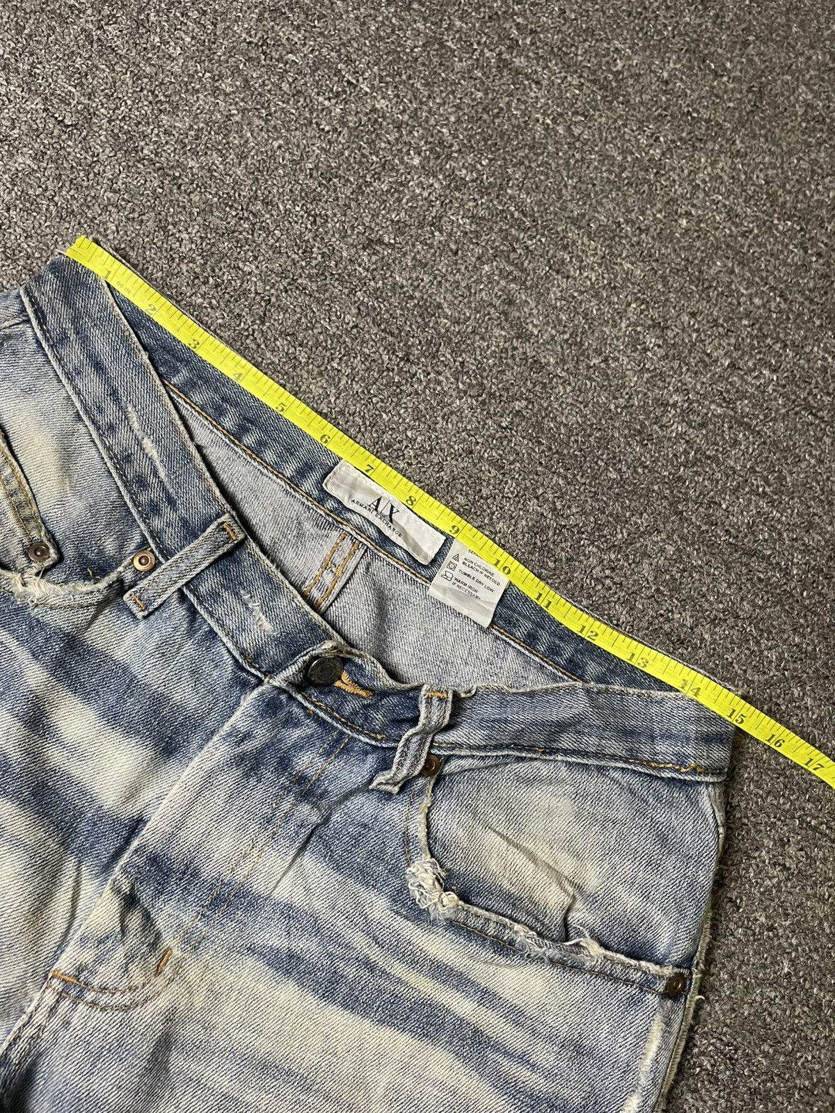 Armani Exchange × Vintage ARMANI EXCHANGE Bootcut Jeans (92) Size US 30 / EU 46 - 9 Thumbnail