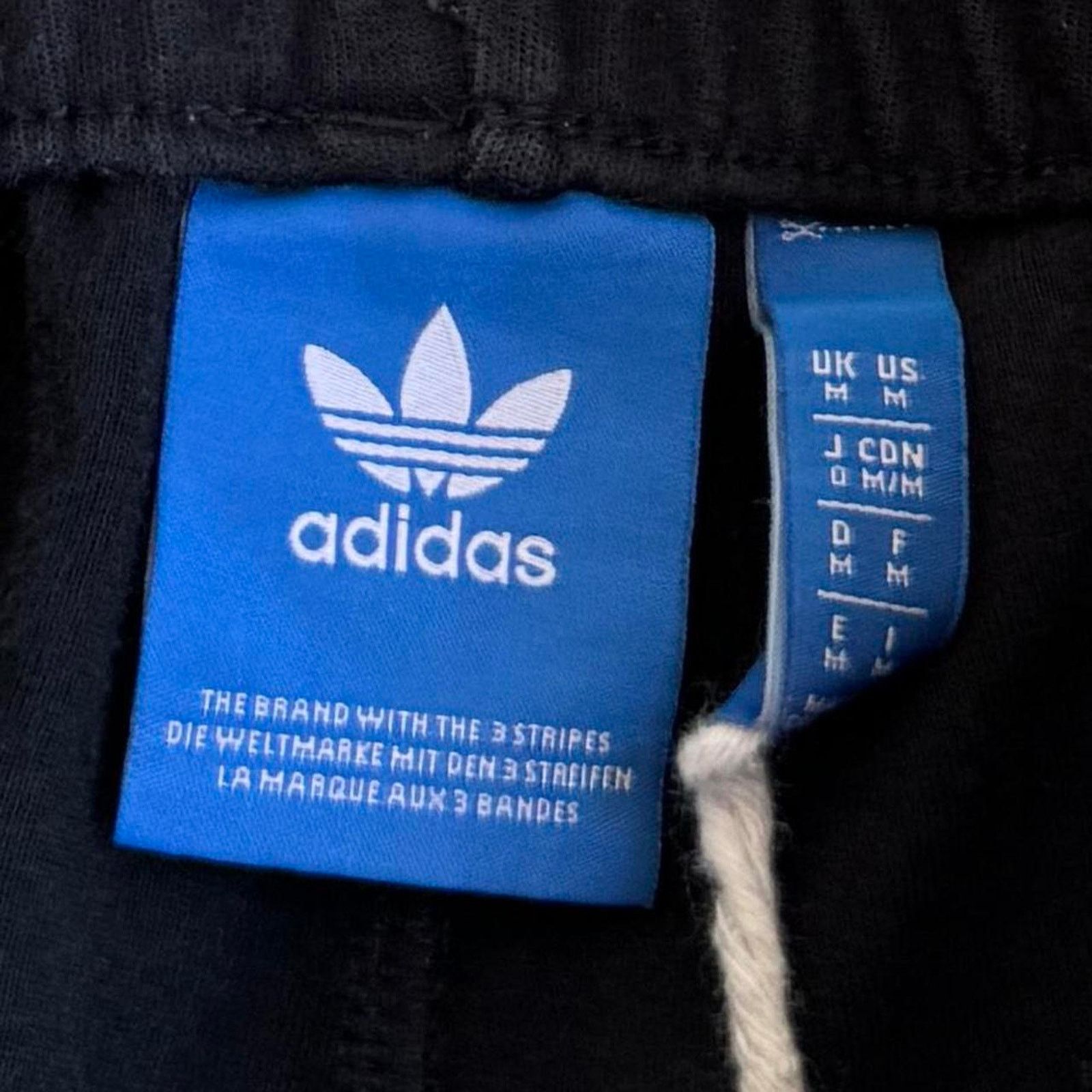 Adidas × Vintage Vintage Y2K Adidas Black Grunge Opium Technical Sweatpants Size US 32 / EU 48 - 4 Thumbnail