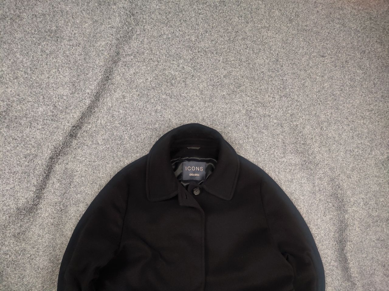 Cinzia Rocca Icons Cinzia Rocca Design cashmere coat Jacket loose fit Size XXL / US 16-18 / IT 52-54 - 1 Thumbnail