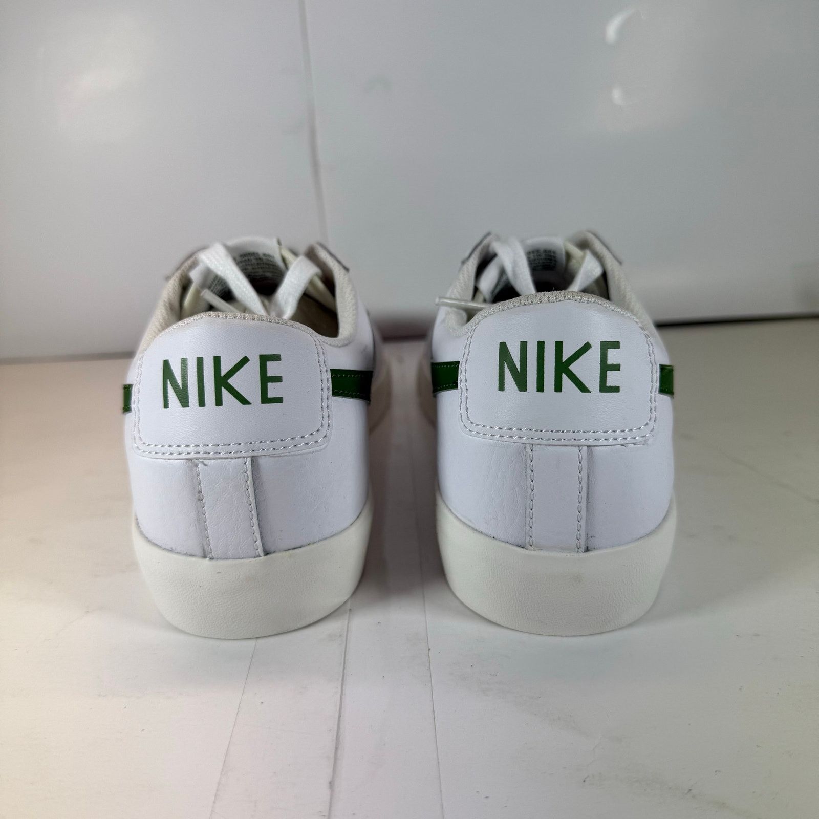Nike Nike Blazer Low Leather White/Green CI6377-108 Size US 8.5 / EU 41-42 - 6 Thumbnail
