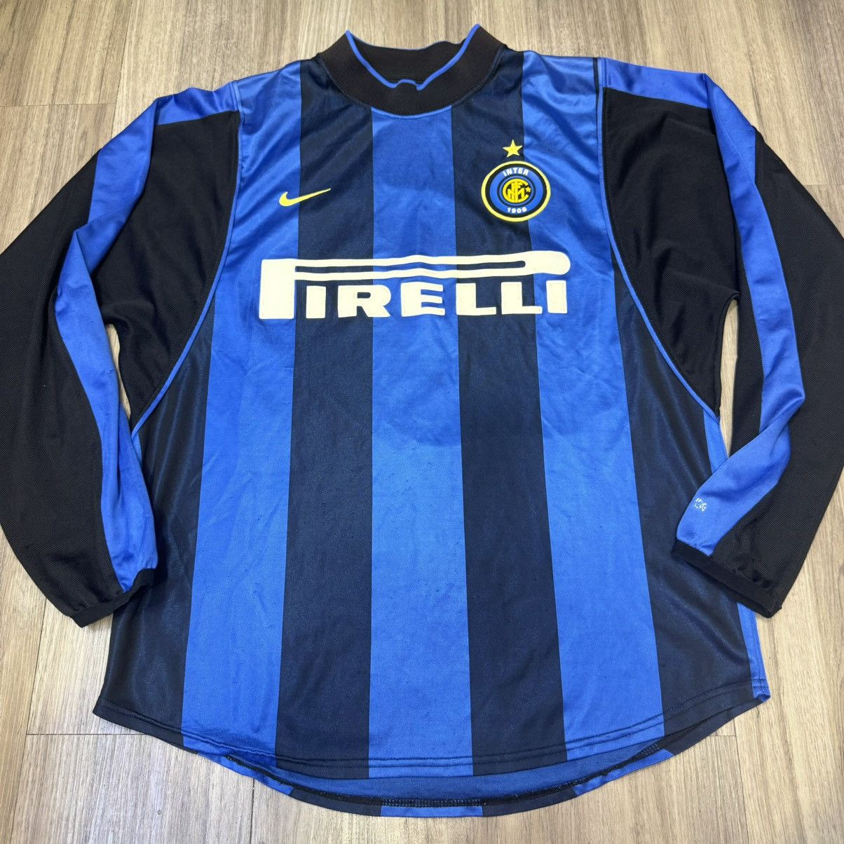 BLOKE × Nike × Soccer Jersey Inter Milan 00/01 longsleeves home 