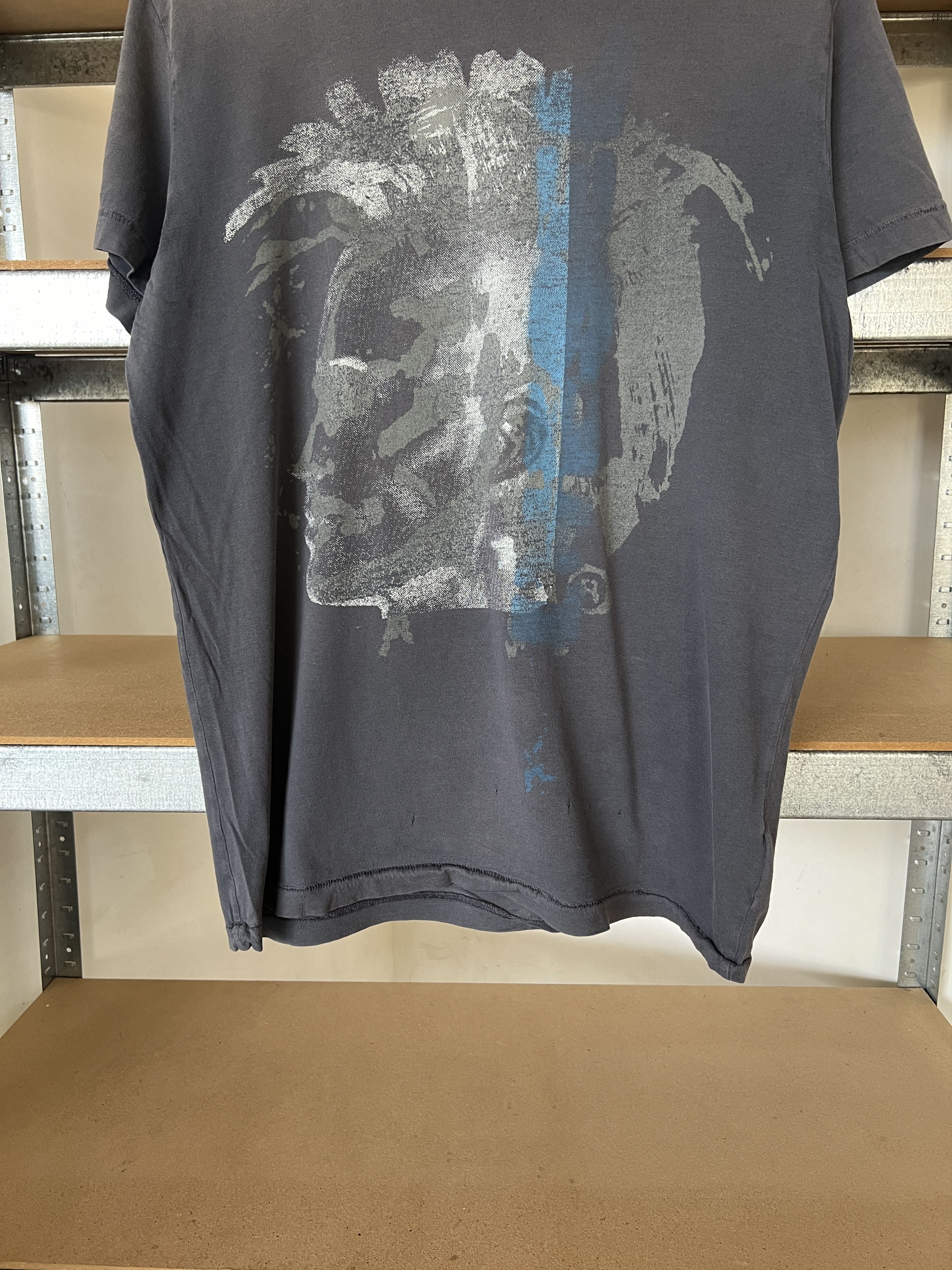 Diesel × Vintage Vintage Y2K Diesel Big Logo Streetwear T-shirt Size US XL / EU 56 / 4 - 8 Thumbnail