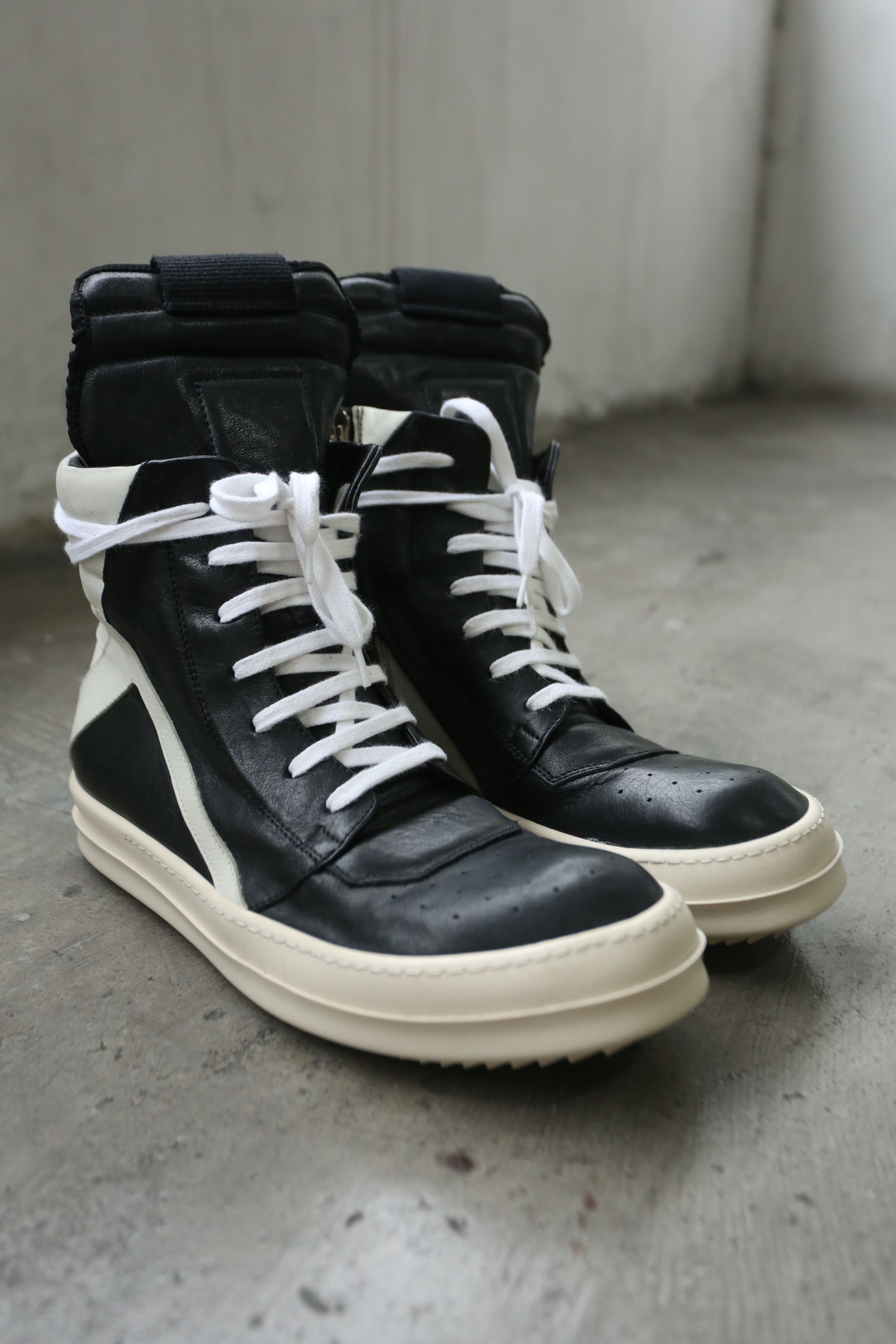 Rick Owens Rick Owens - F/W 12 - Geobasket Sneakers Size US 9 / EU 42 - 1 Thumbnail