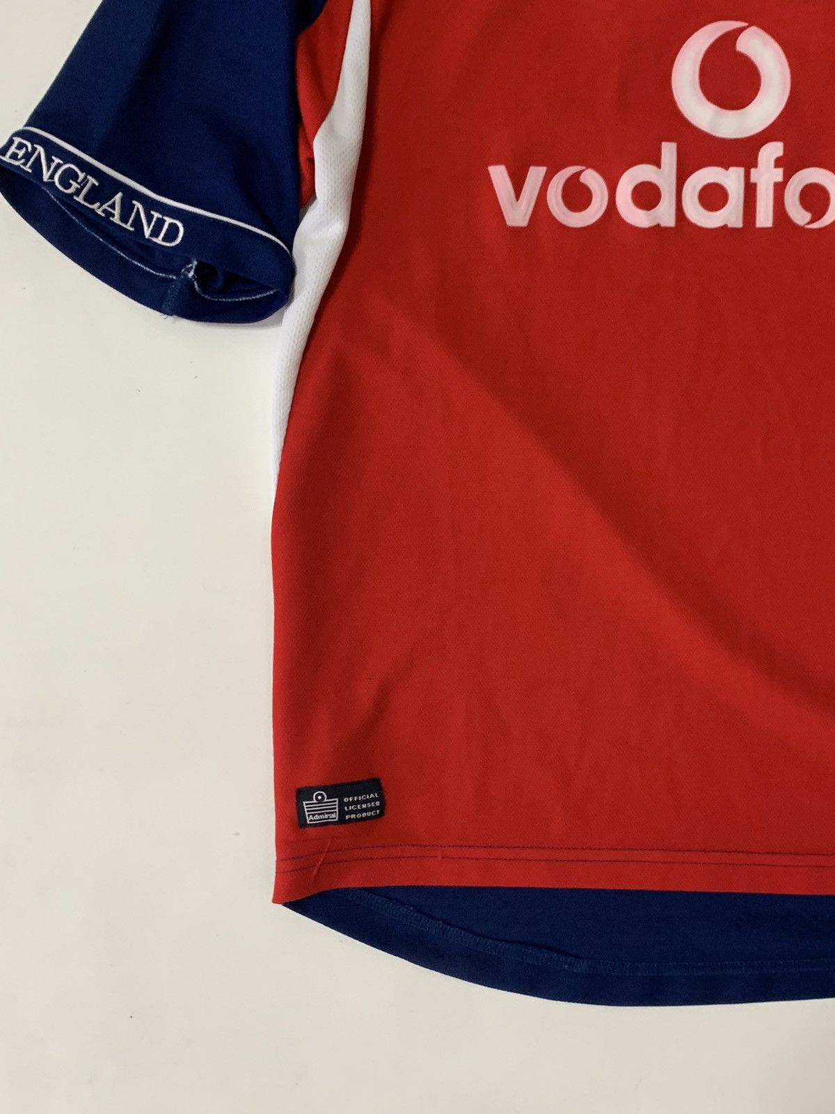 Vintage Vintage England Cricket Shirt 2000’s Admiral Vodafone Size US M / EU 48-50 / 2 - 5 Thumbnail