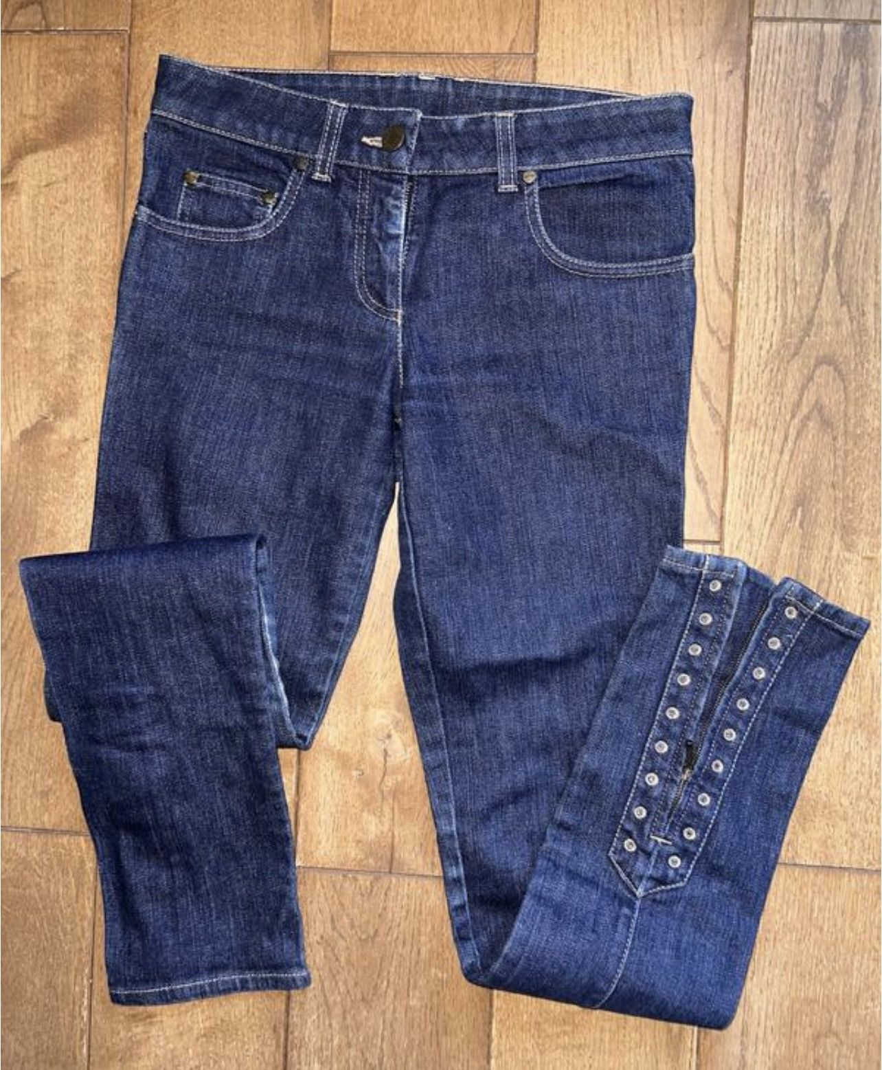 Alexander McQueen ALEXANDER MCQUEEN INDIGO JEANS Size 28" / US 6 / IT 42 - 1 Thumbnail