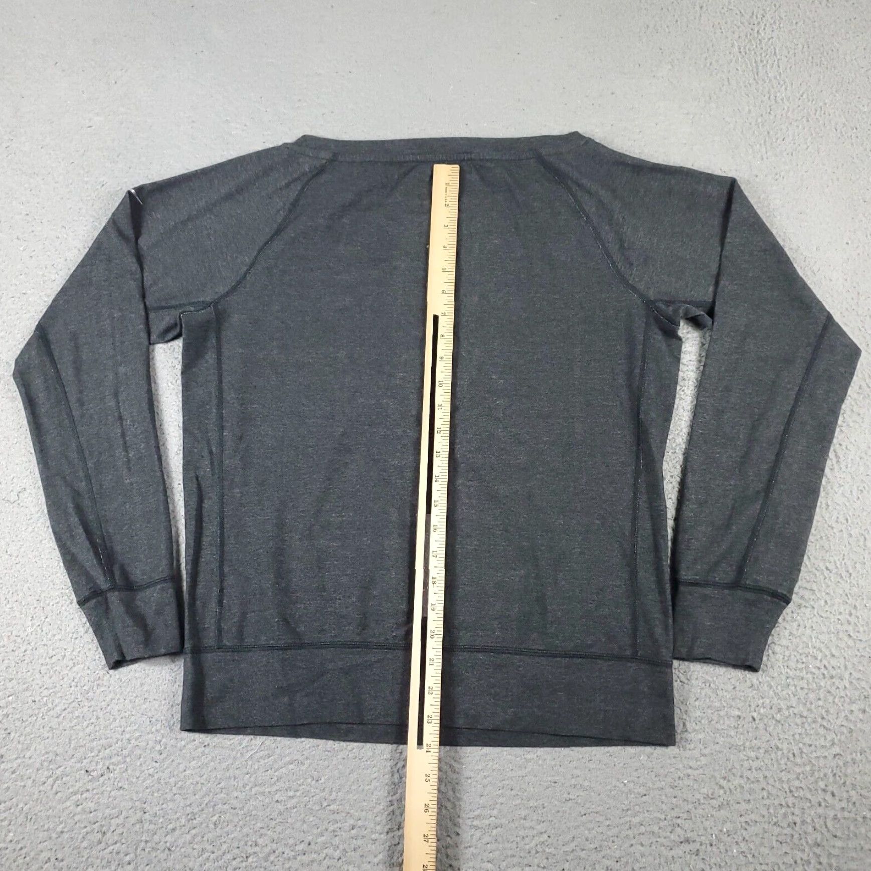 Nike Nike Pullover Sweater Womens Medium Gray Crew Neck Cotton Blend Casual Sports Size M / US 6-8 / IT 42-44 - 6 Thumbnail