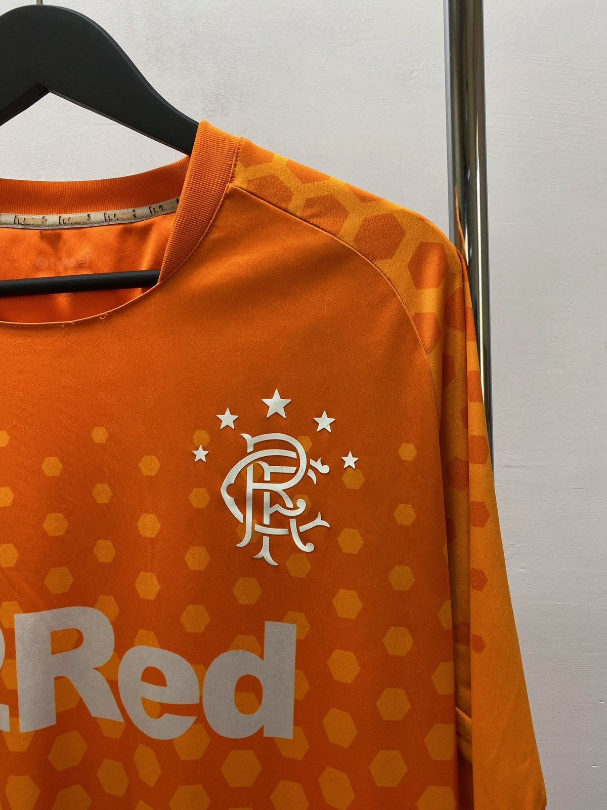 Hummel Glasgow Rangers 2019 / 2020 Hummel Soccer Jersey Size US L / EU 52-54 / 3 - 6 Thumbnail