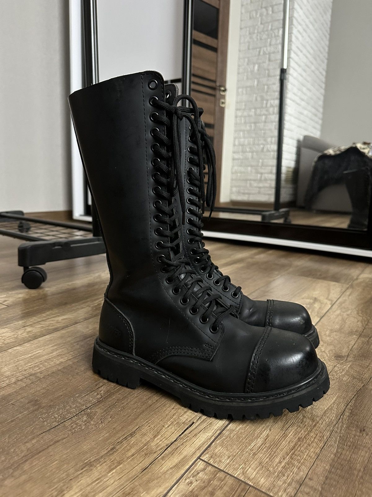 Undercover Undercover Vintage Leather Boots Shoes High Top Size US 7 / EU 40 - 4 Thumbnail