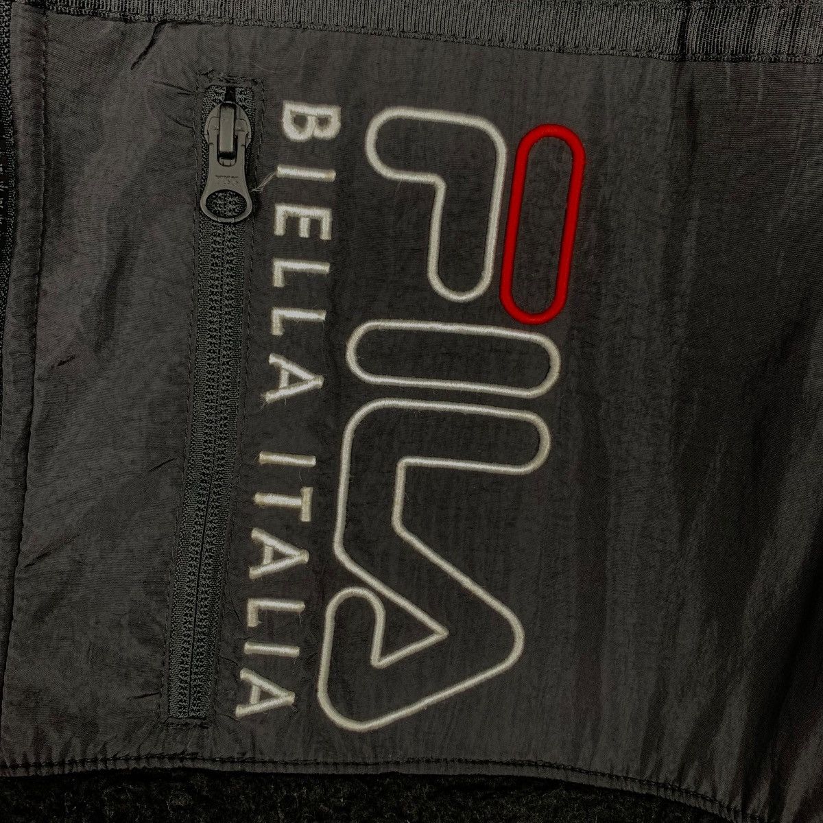 Fila FILA Embroidered Logo Zipper Fleece Jacket #1888-C82 Size US M / EU 48-50 / 2 - 15 Thumbnail
