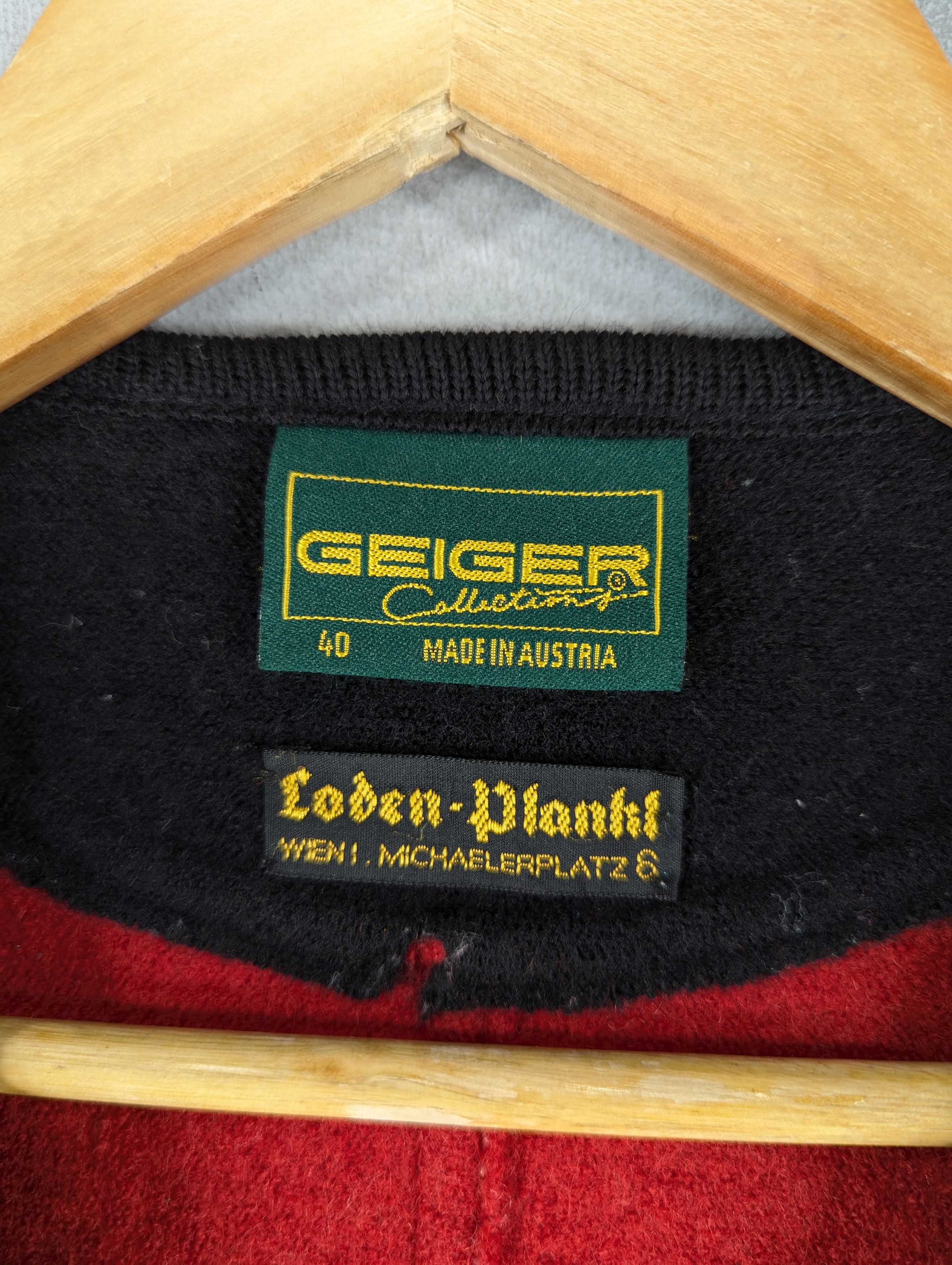 John Geiger Vintage John Geiger Wool Button Ups Cardigan Style Jacket Size US M / EU 48-50 / 2 - 9 Thumbnail