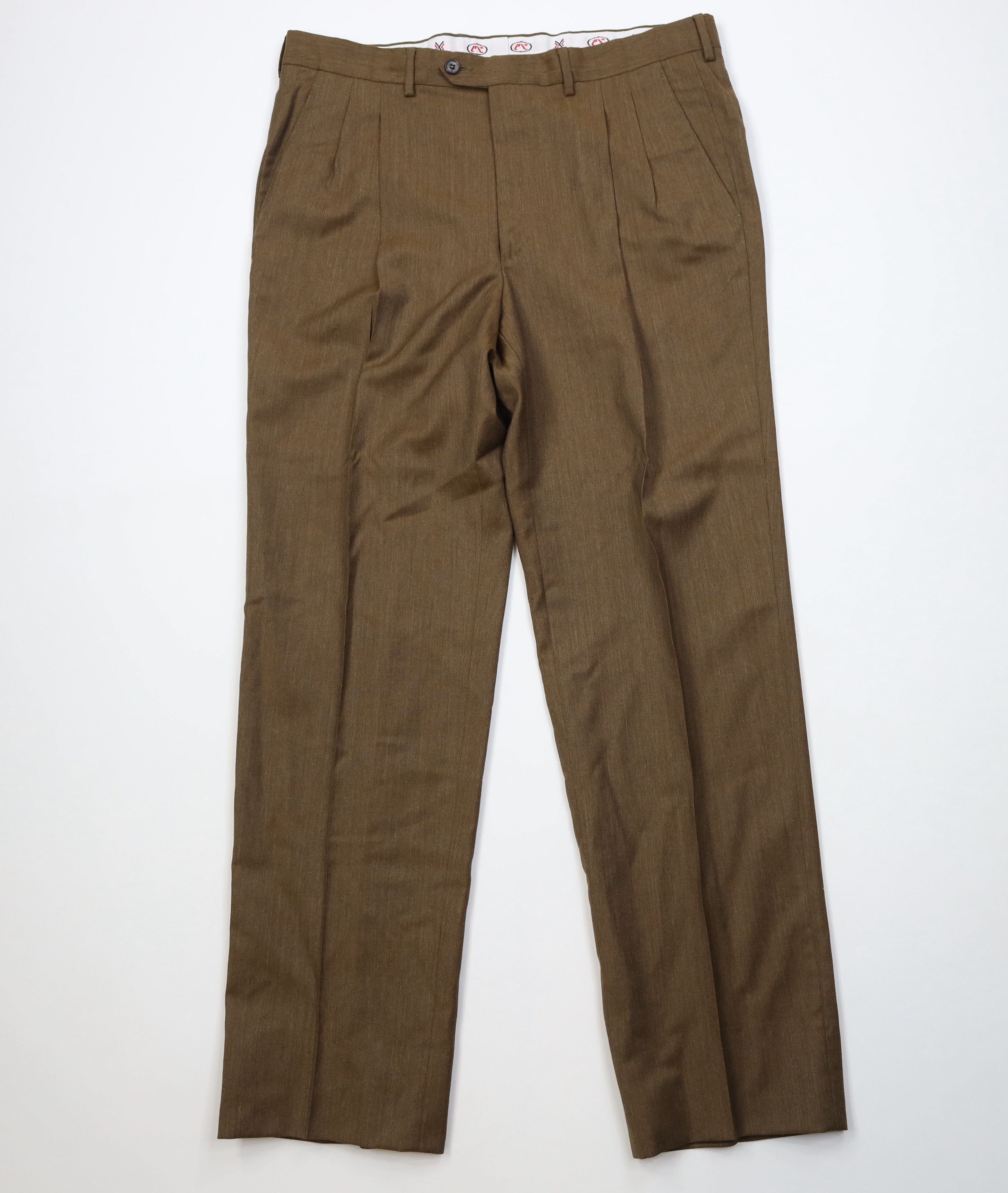 Vintage Vintage 90s Streetwear Superfine Merino Wool Chino Pants Size US 36 / EU 52 - 1 Thumbnail