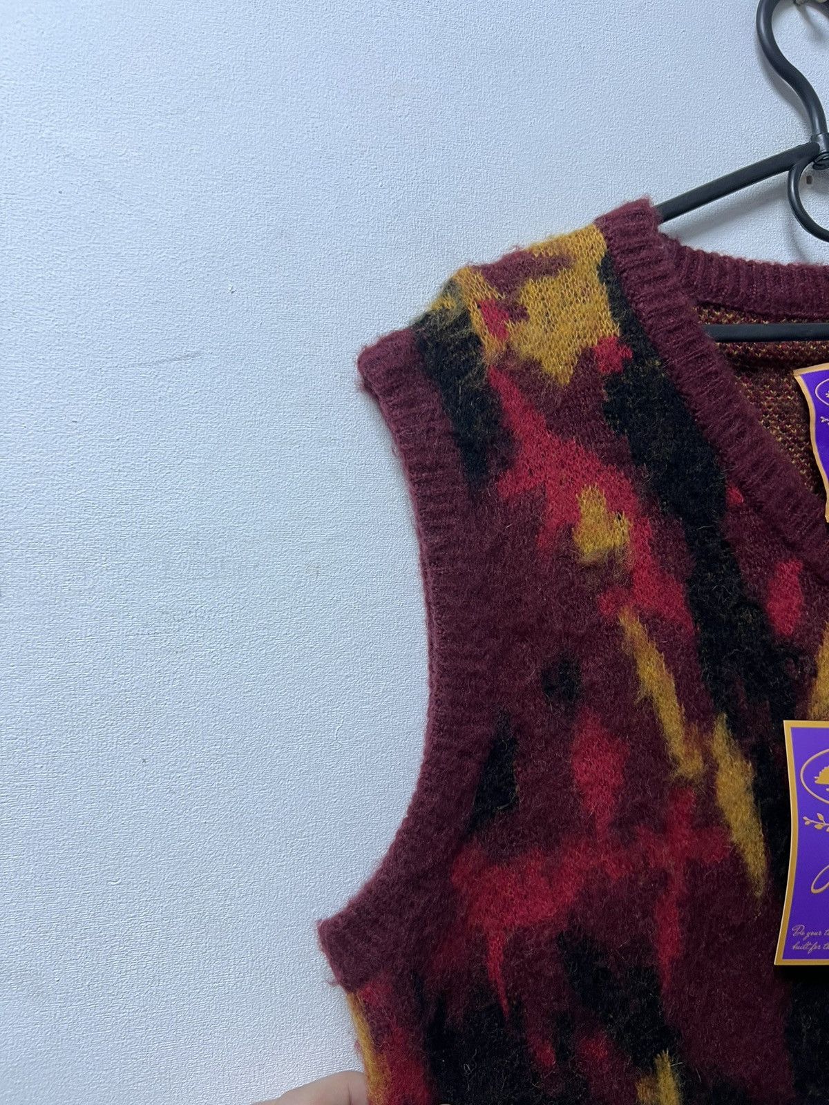 Corteiz Corteiz Mohair Blend Camo Light Knit Vest Sweater Size US S / EU 44-46 / 1 - 6 Thumbnail