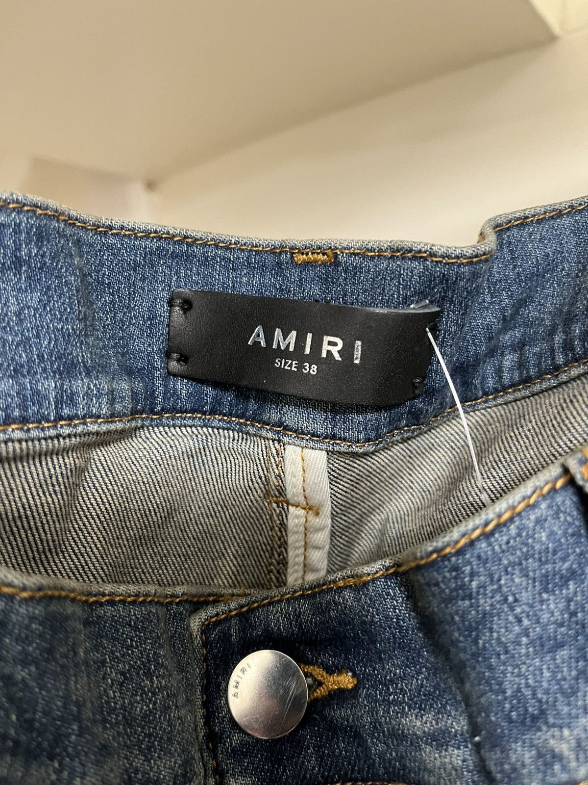 Amiri Amiri MX1 Plaid Jean Sz 38 Size US 38 / EU 54 - 4 Thumbnail