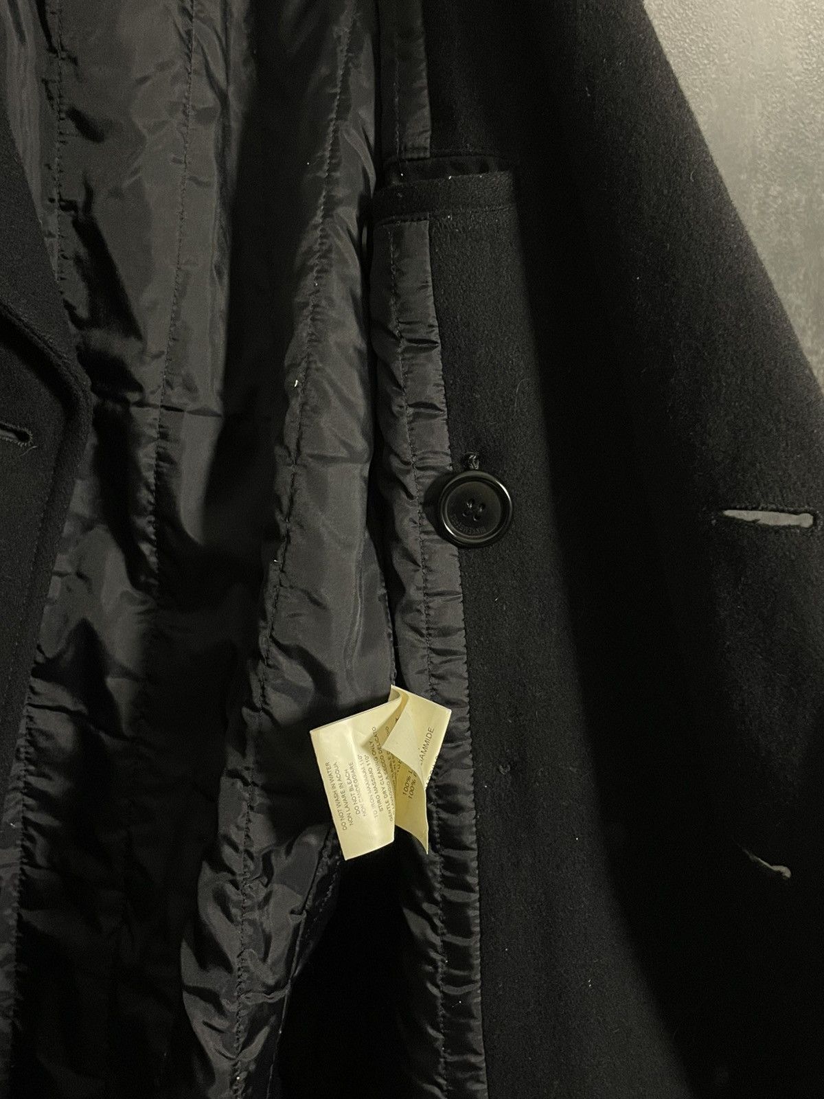 ジャケット・アウター Dirk Bikkembergs wool coat archive Dirk Bikkembergs Archive Dirk Bikkembergs Wool Coat Jacket