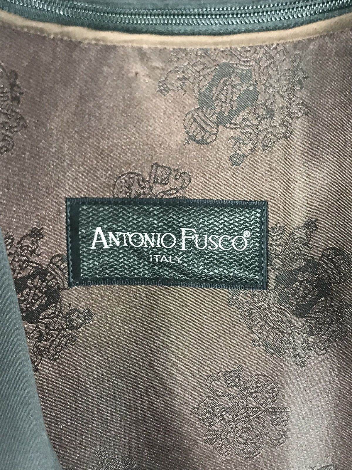 Designer × Vintage ⚡️Vintage Antonio Fusco Italy Button Long Coat Size US M / EU 48-50 / 2 - 9 Thumbnail