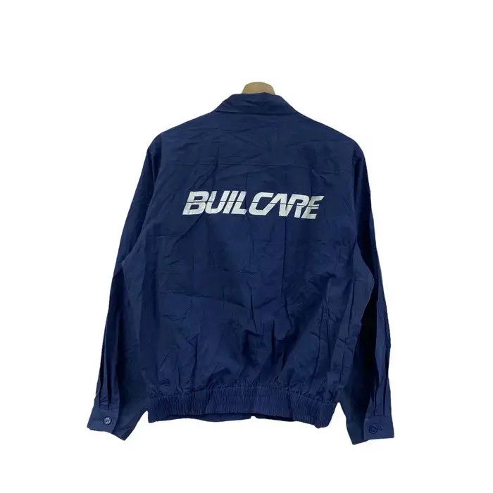 Vintage Vtg 80’ HITACHI JAPAN BUILCARE Indigo Jacket Windbreaker Size US XL / EU 56 / 4 - 3 Thumbnail