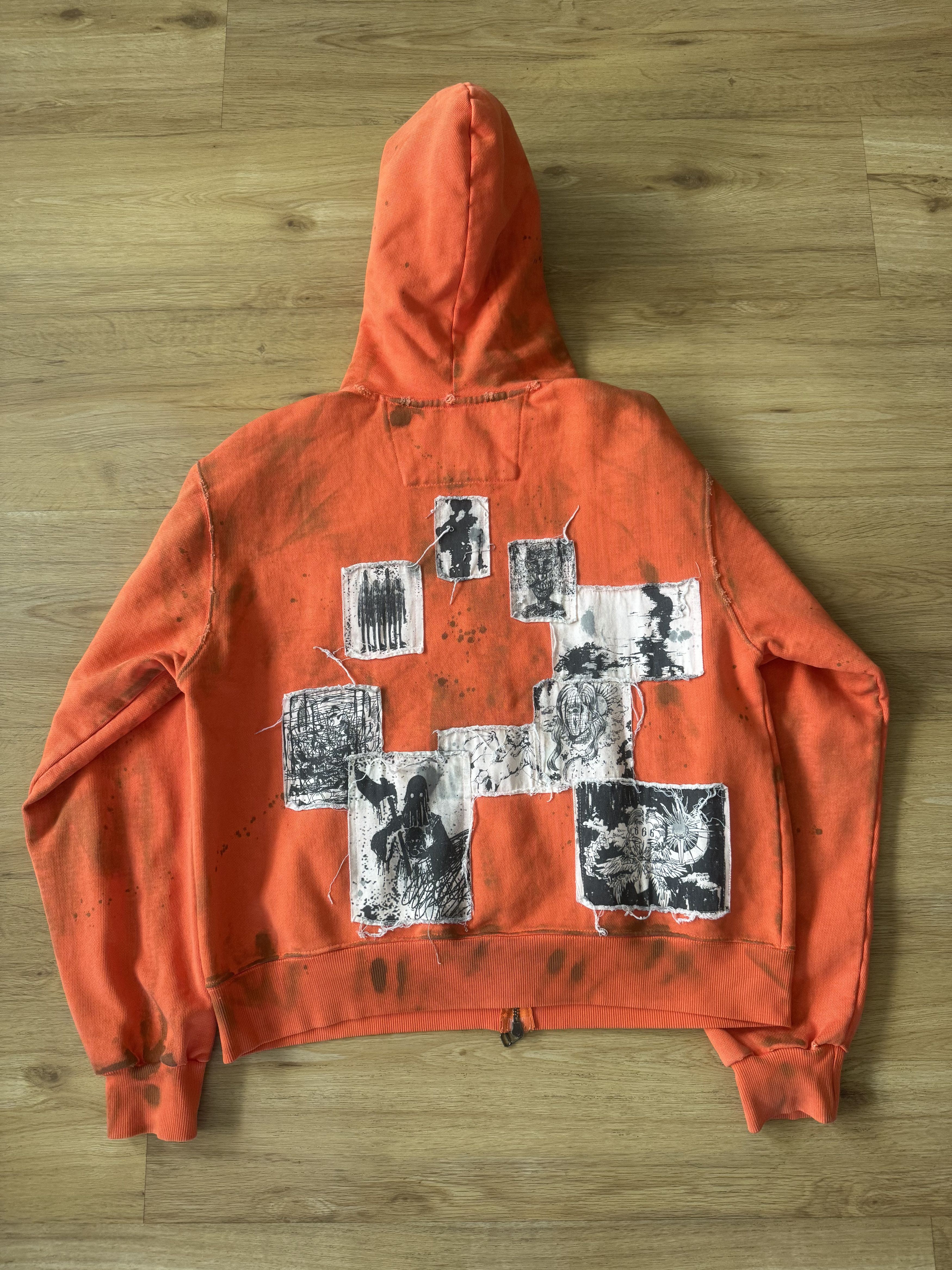 Other Undermycarpresent “virgin ataraxia” distressed hoodie Size US M / EU 48-50 / 2 - 2 Thumbnail