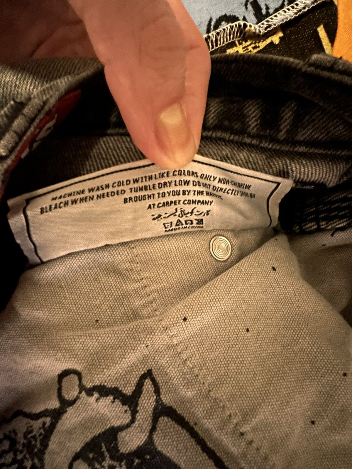 Carpet Company CARPET COMPANY C-STAR JEANS BLEACHED Size US 30 / EU 46 - 6 Thumbnail