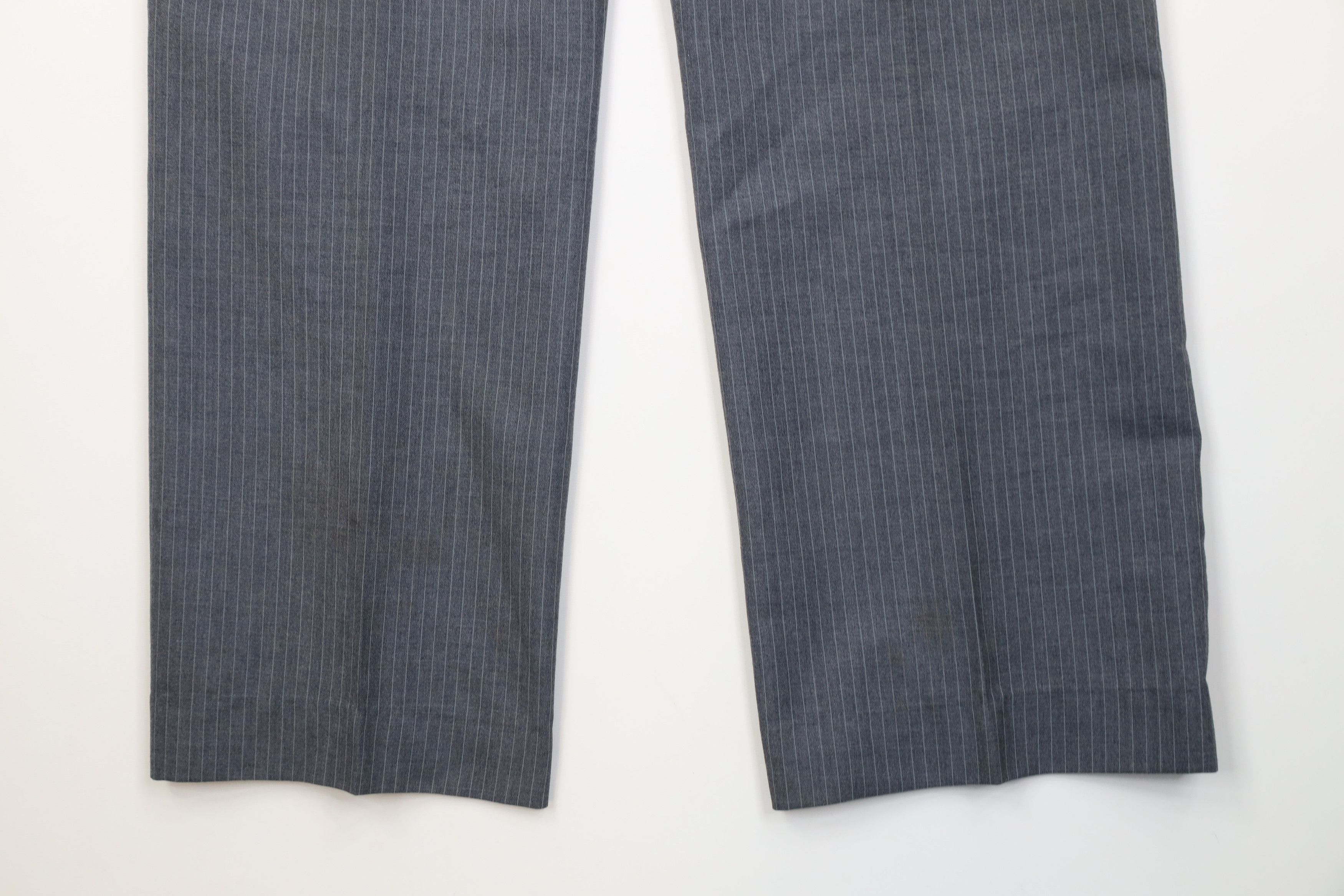 Vintage Vintage 70s Streetwear Pinstriped Bell Bottoms Pants USA Size US 38 / EU 54 - 15 Thumbnail