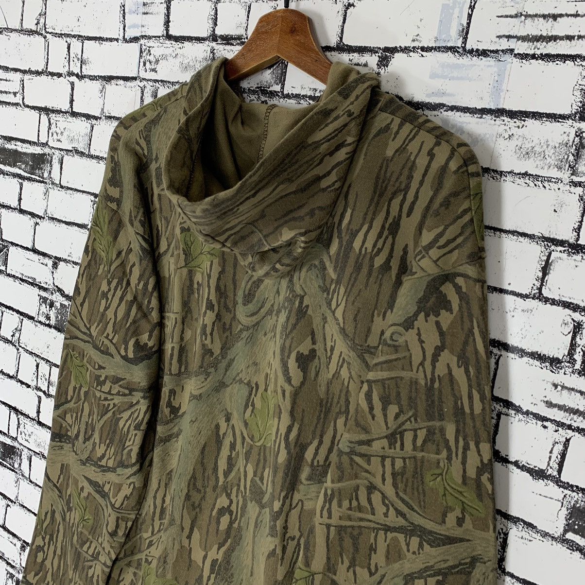 Carhartt Vintage 80s Muleskins Hoodie Mossy Oak by Carhartt Size US L / EU 52-54 / 3 - 8 Thumbnail