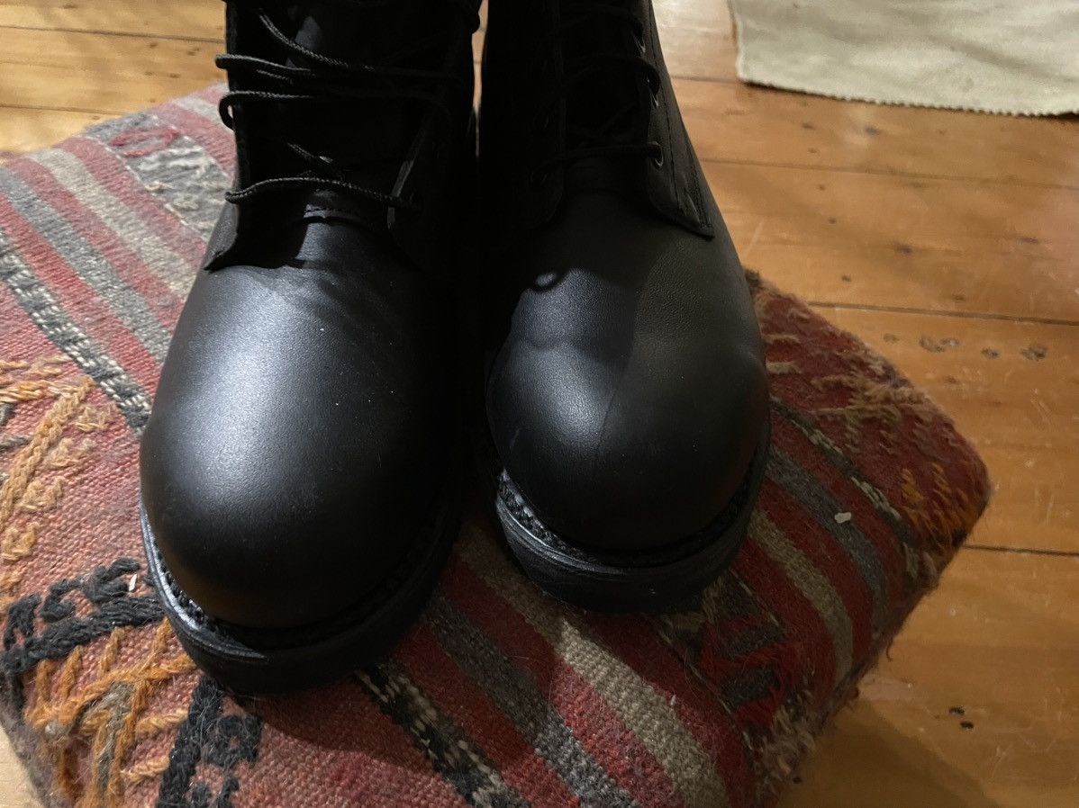 Vintage Addison 11 NUSAirForce Flyer Boot ANSI ALL LEATHER /rubr sol Size US 11 / EU 44 - 16 Thumbnail