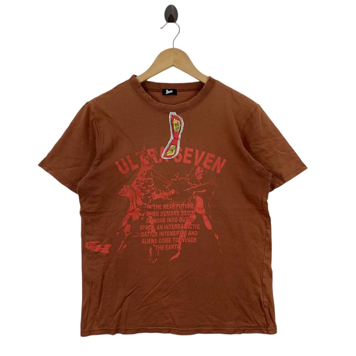Japanese Brand ULTRAMAN SEVEN Ultrahero Bandai Japanese Brand Tshirt Size US M / EU 48-50 / 2 - 1 Thumbnail