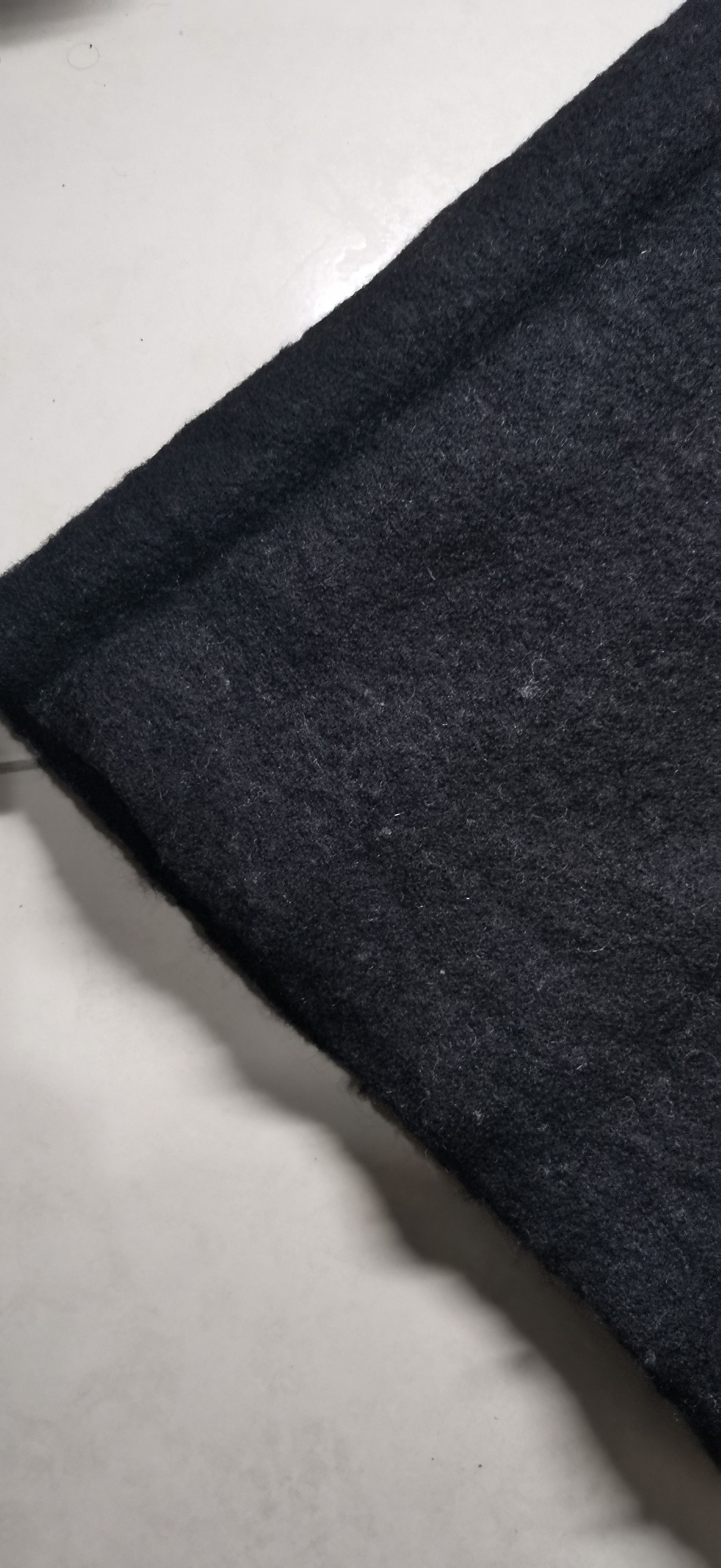 CABANE de ZUCCa Cabane de Zucca Black Wool Scarf – Rare Japanese Designer Size ONE SIZE - 4 Thumbnail