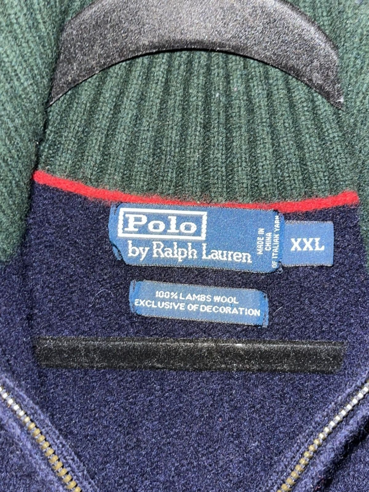 Polo Ralph Lauren × RRL Ralph Lauren × Ralph Lauren Polo Ralph Lauren Vintage Wool Sport Sweater Size US L / EU 52-54 / 3 - 2 Thumbnail