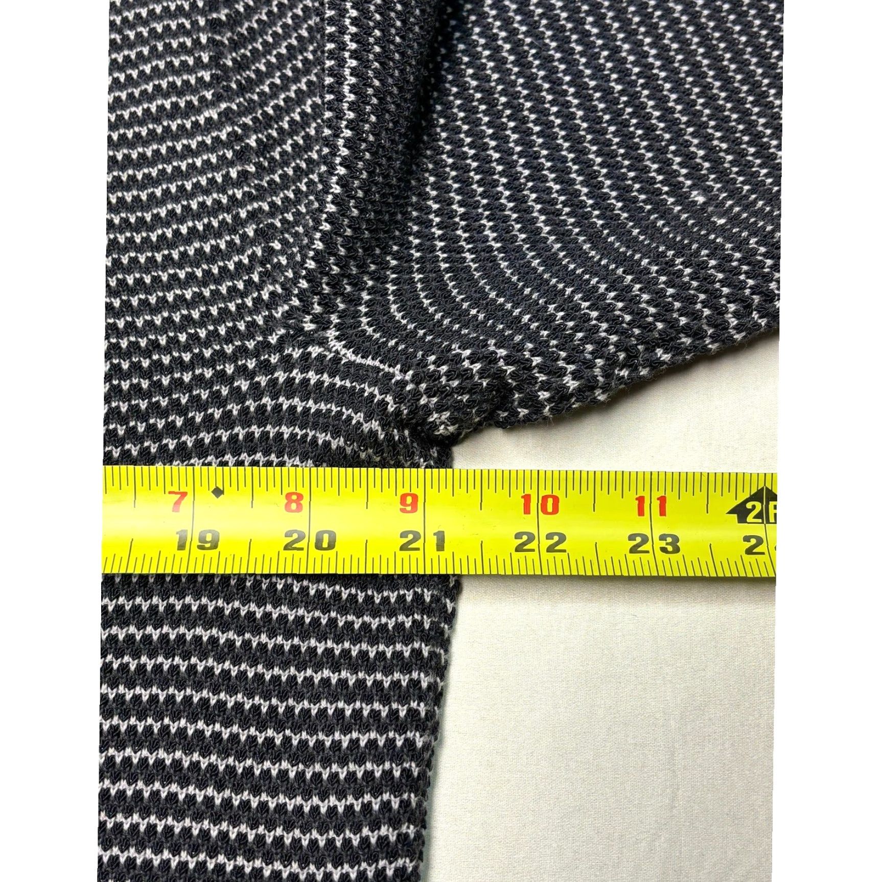 Rag & Bone rag & bone Sweater Shirt Mens V-Neck Geometric Patterned Cotton Blend Black White M Blue Navy Size US M / EU 48-50 / 2 - 6 Thumbnail