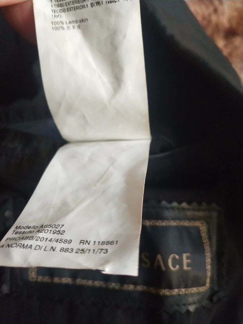 Versace Versace Motorcycle lamb jacket Size US M / EU 48-50 / 2 - 8 Thumbnail