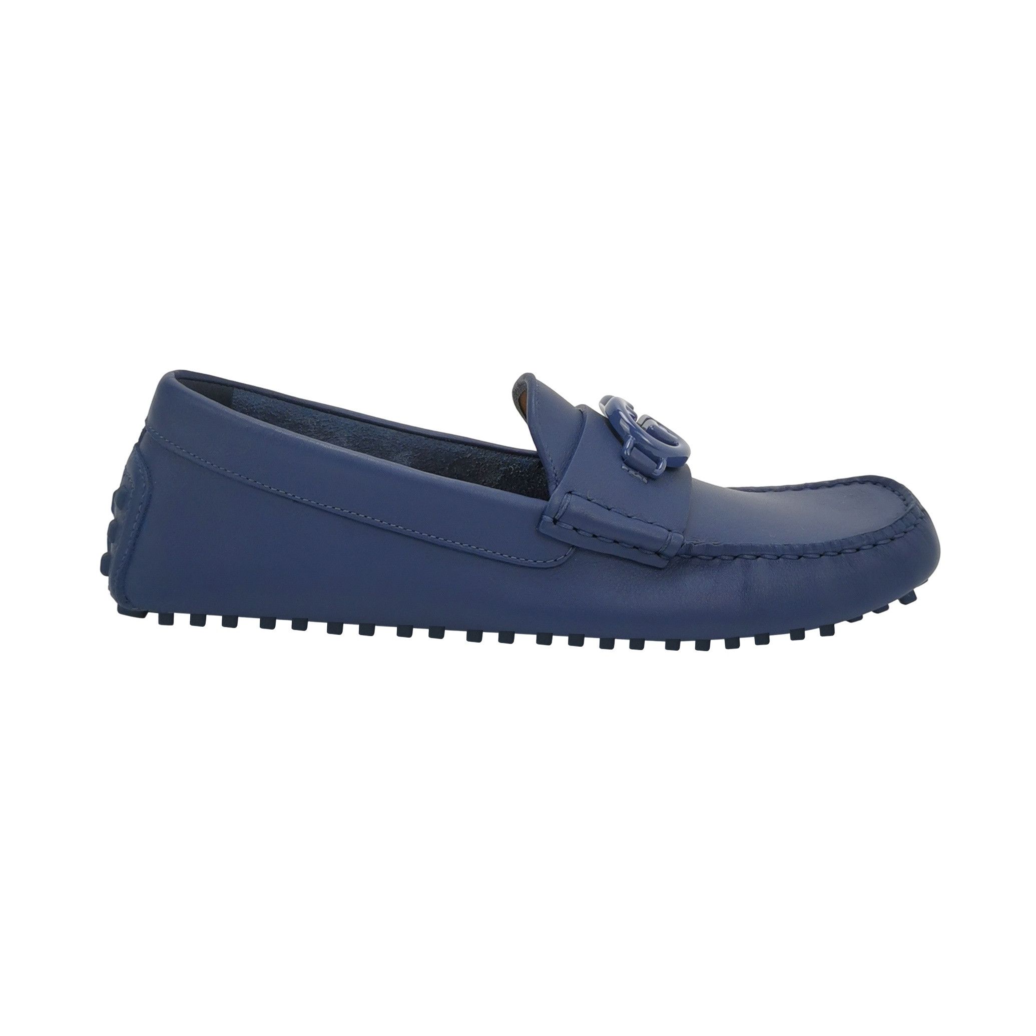 Gucci Gucci Interlocking G Leather Driver Loafers EU 40 Size US 7 / EU 40 - 1 Thumbnail