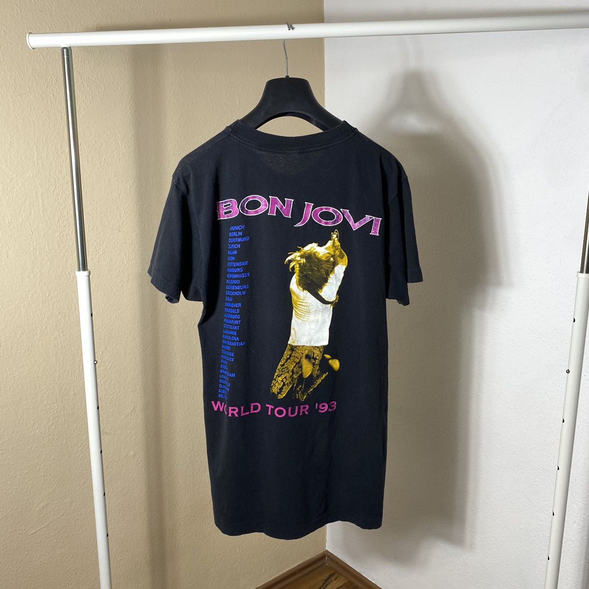 Bon Jovi Vintage 1993 T-Shirt Bon Jovi Merch Size US M / EU 48-50 / 2 - 7 Thumbnail